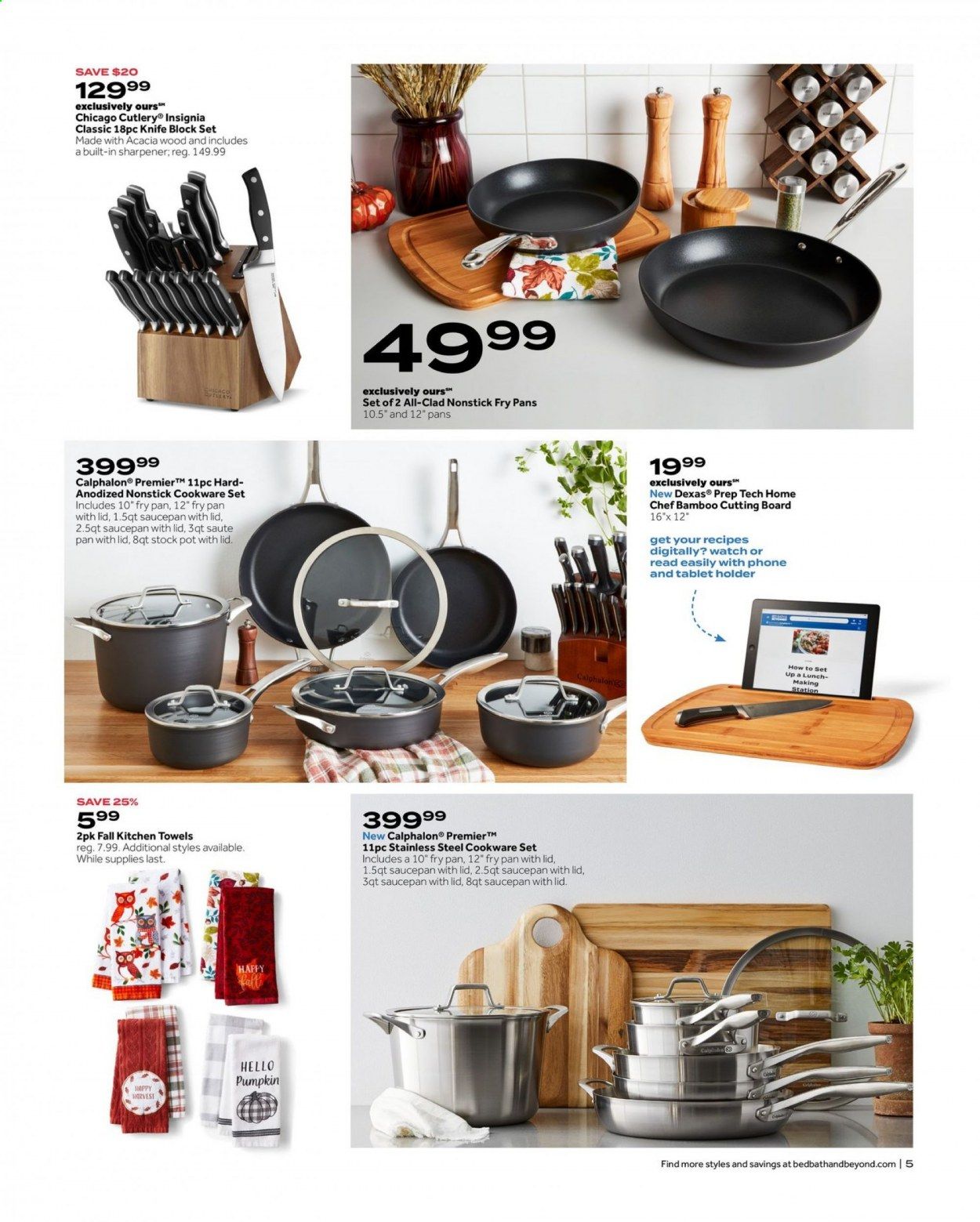 Bed Bath & Beyond Weekly Ad Flyer October 14 to October 25