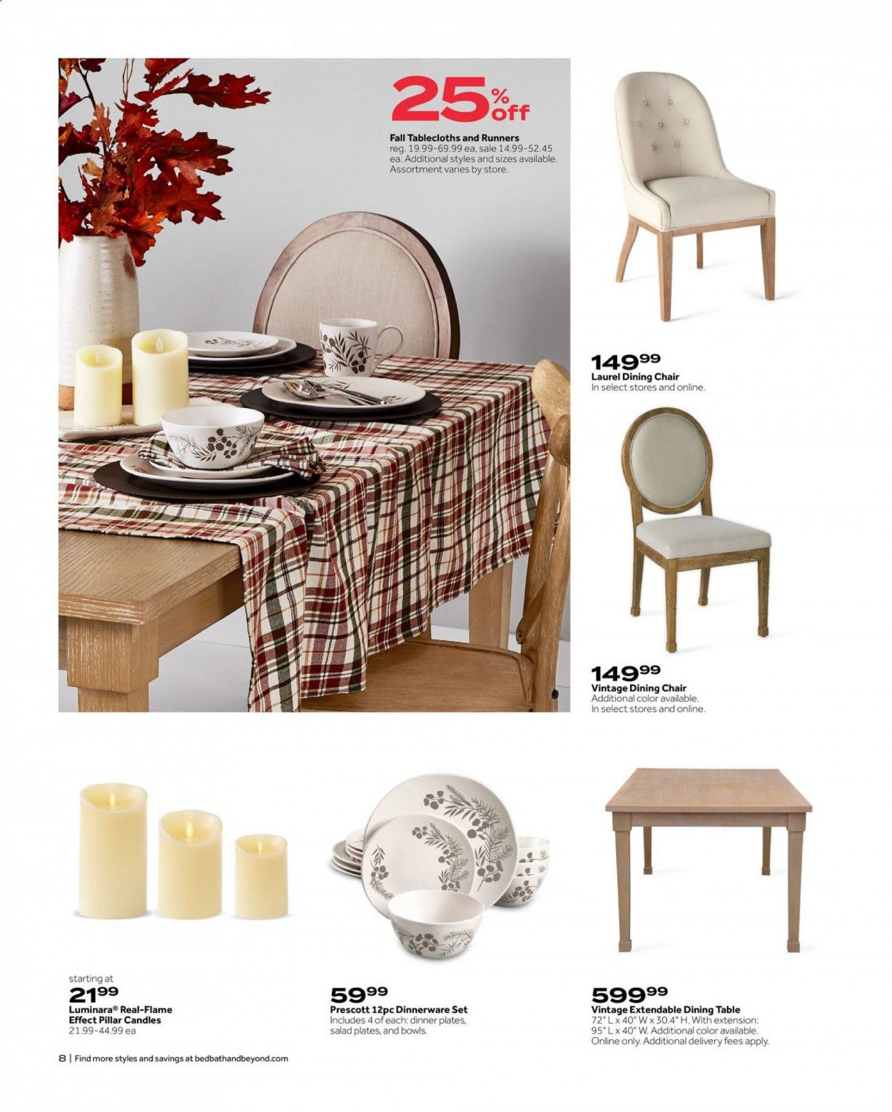 Bed Bath & Beyond Weekly Ad Flyer October 14 to October 25