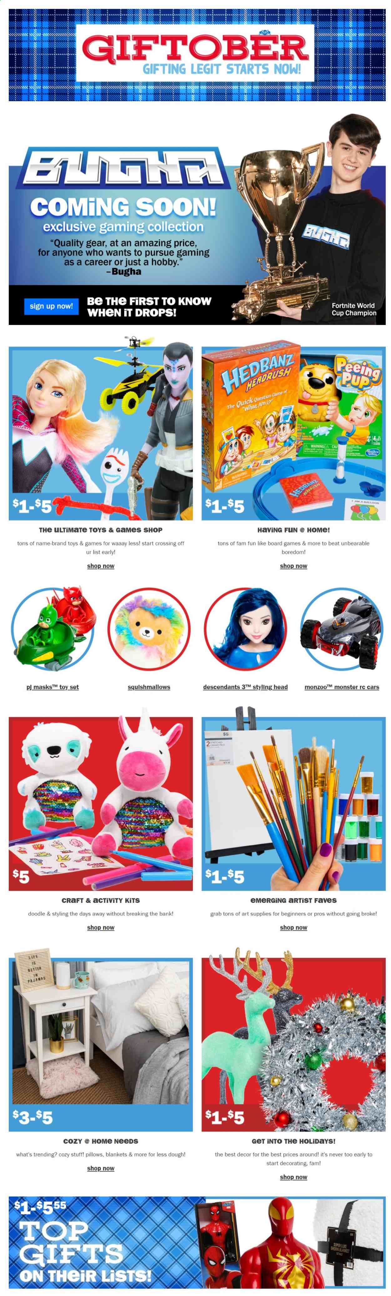 Five Below Weekly Ad Flyer October 19 to October 26