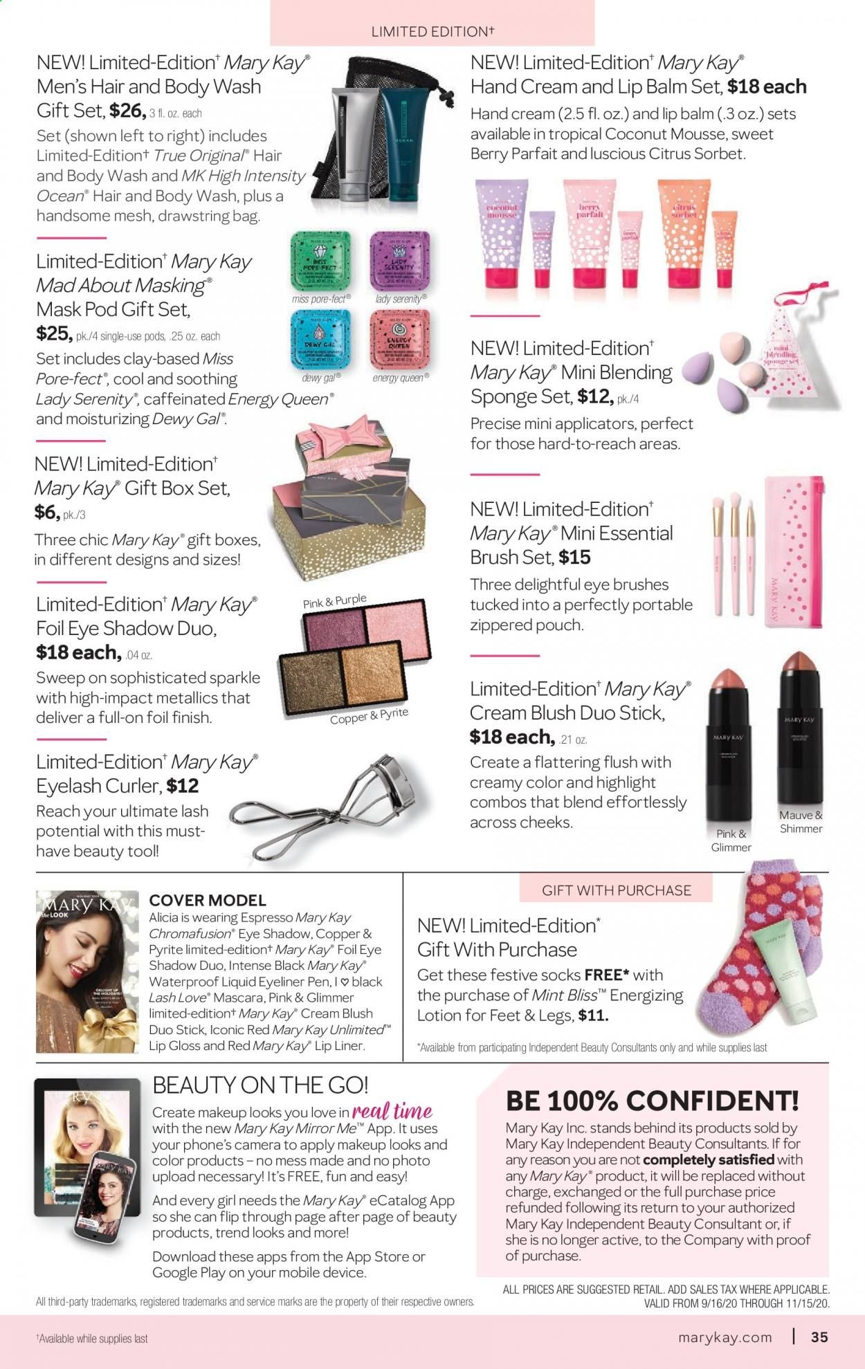 Mary Kay Weekly Ad Flyer September 16 to November 15
