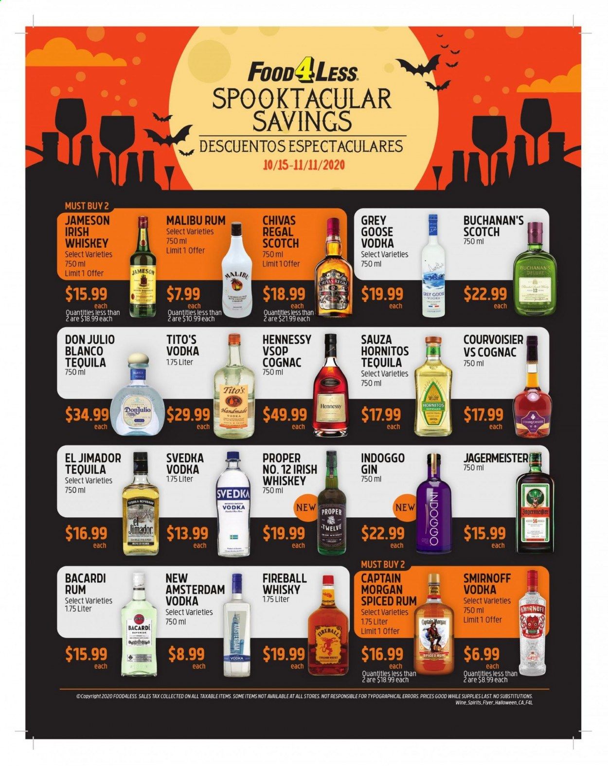 Food 4 Less (CA) Weekly Ad Flyer October 15 to November 11