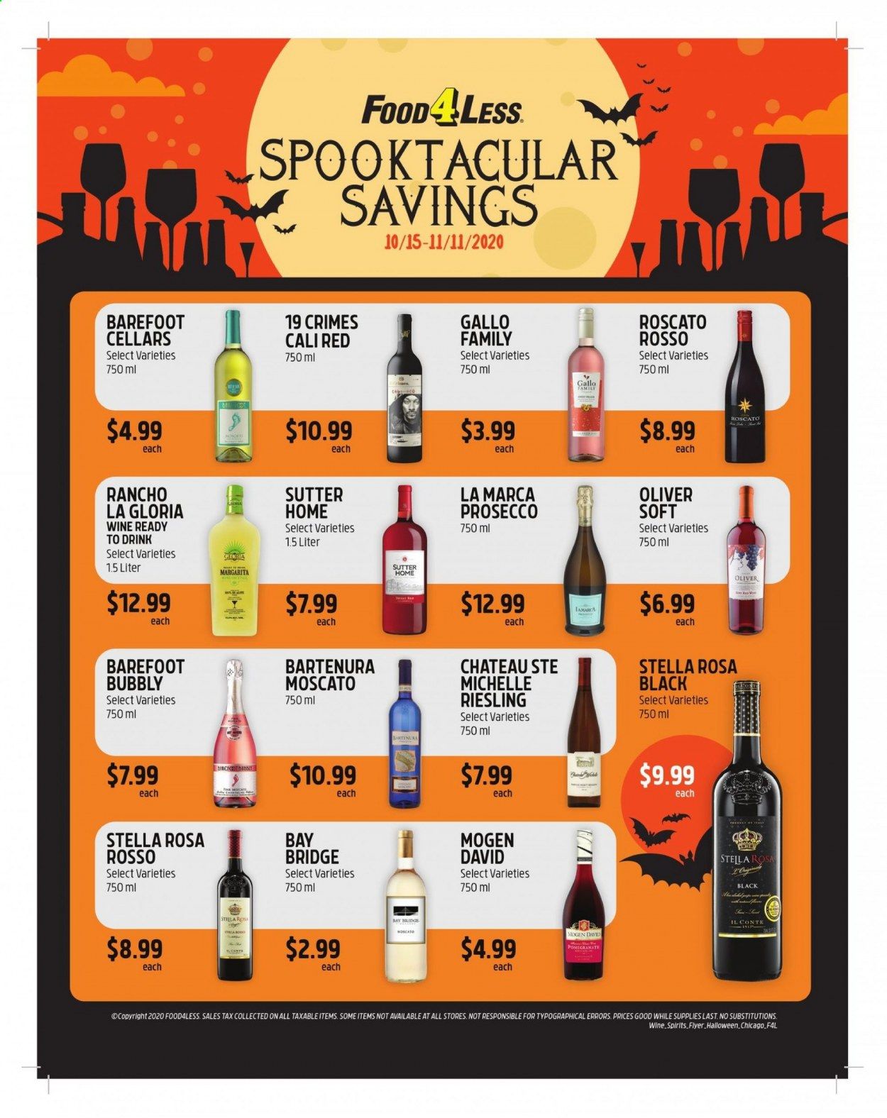 Food 4 Less (IL) Weekly Ad Flyer October 15 to November 11