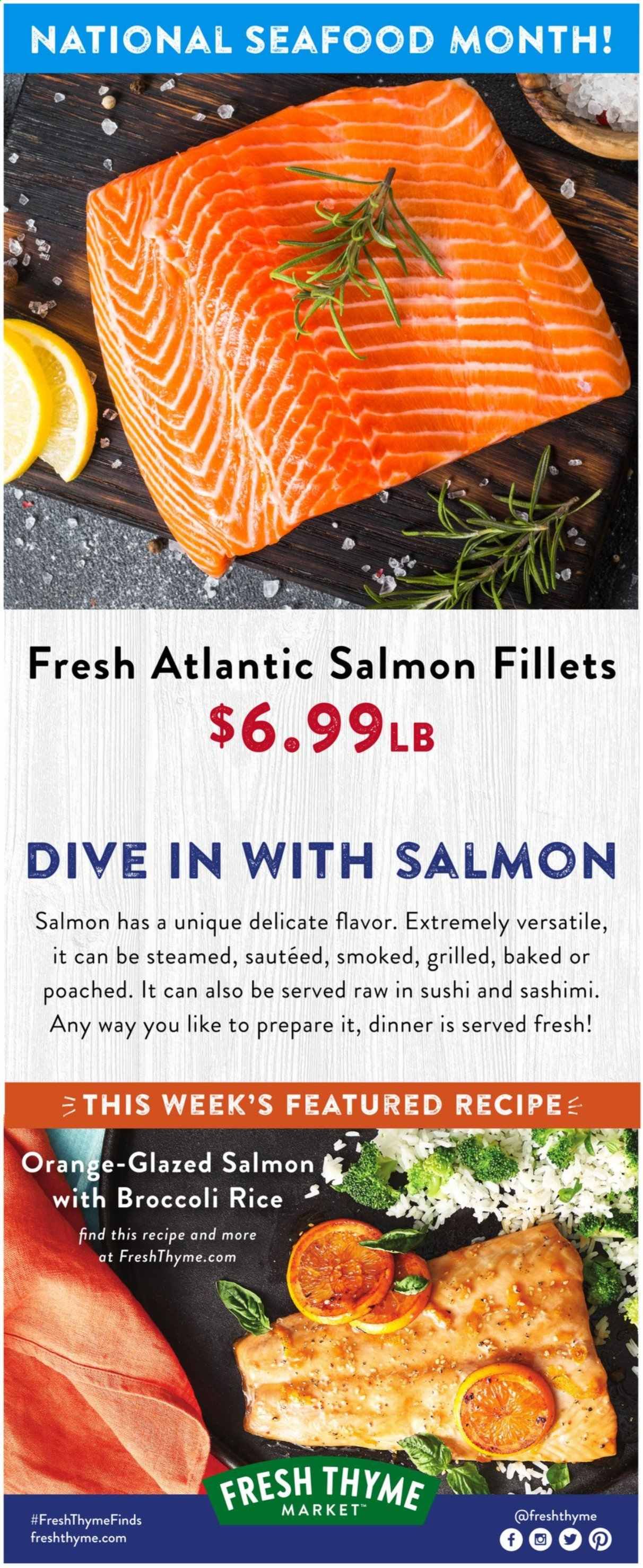 Fresh Thyme Weekly Ad Flyer October 21 to October 27