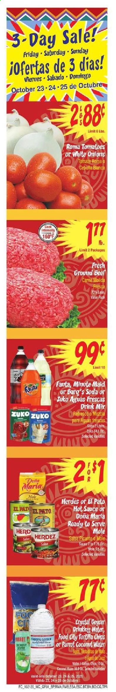 Food City Weekly Ad Flyer October 21 to October 27