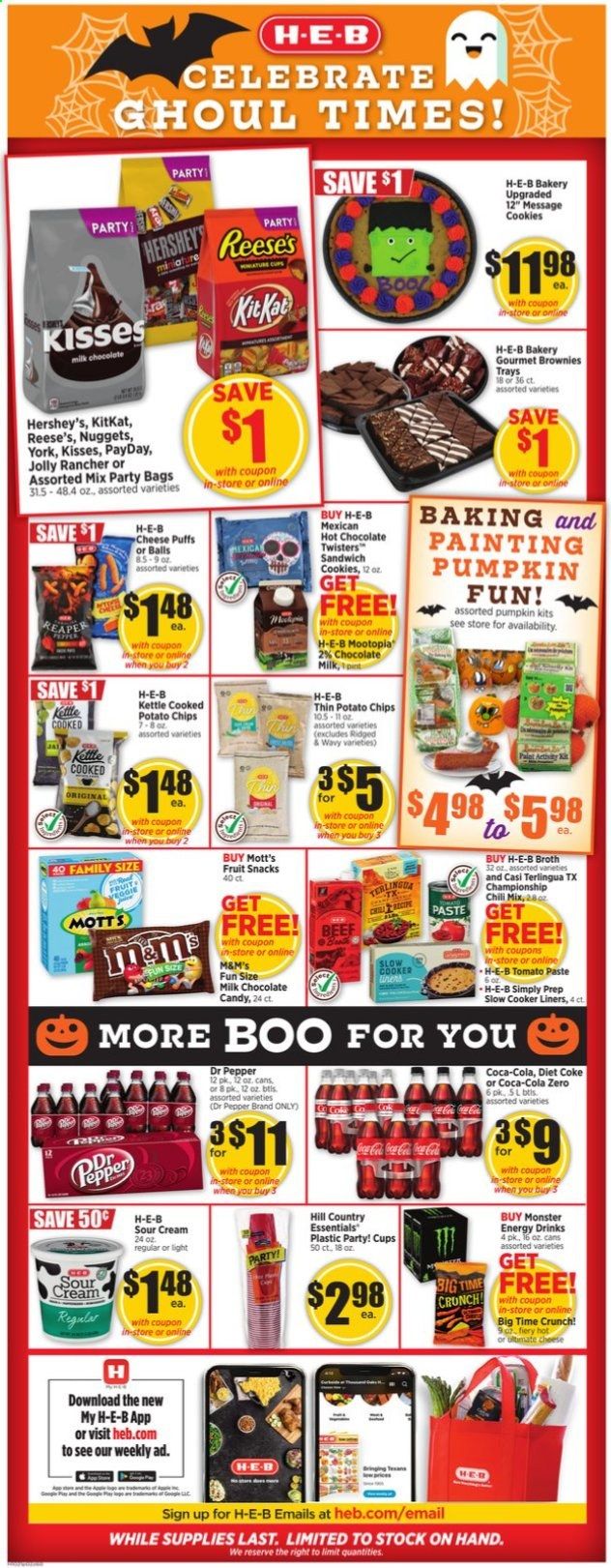 H-E-B (TX) Weekly Ad Flyer October 21 to October 27
