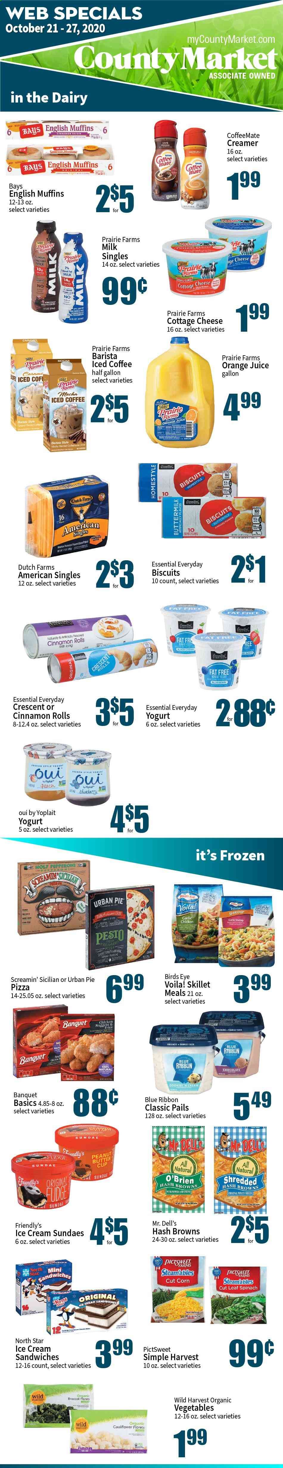 County Market Weekly Ad Flyer October 21 to October 27