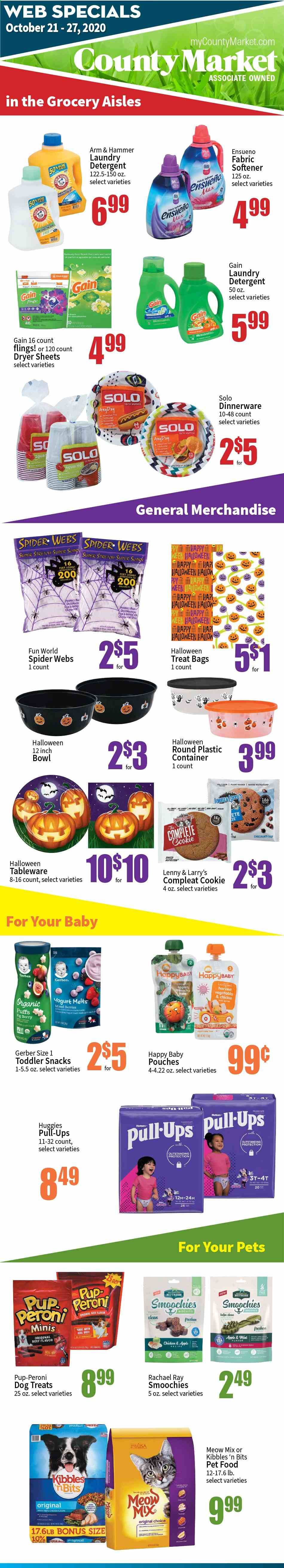 County Market Weekly Ad Flyer October 21 to October 27