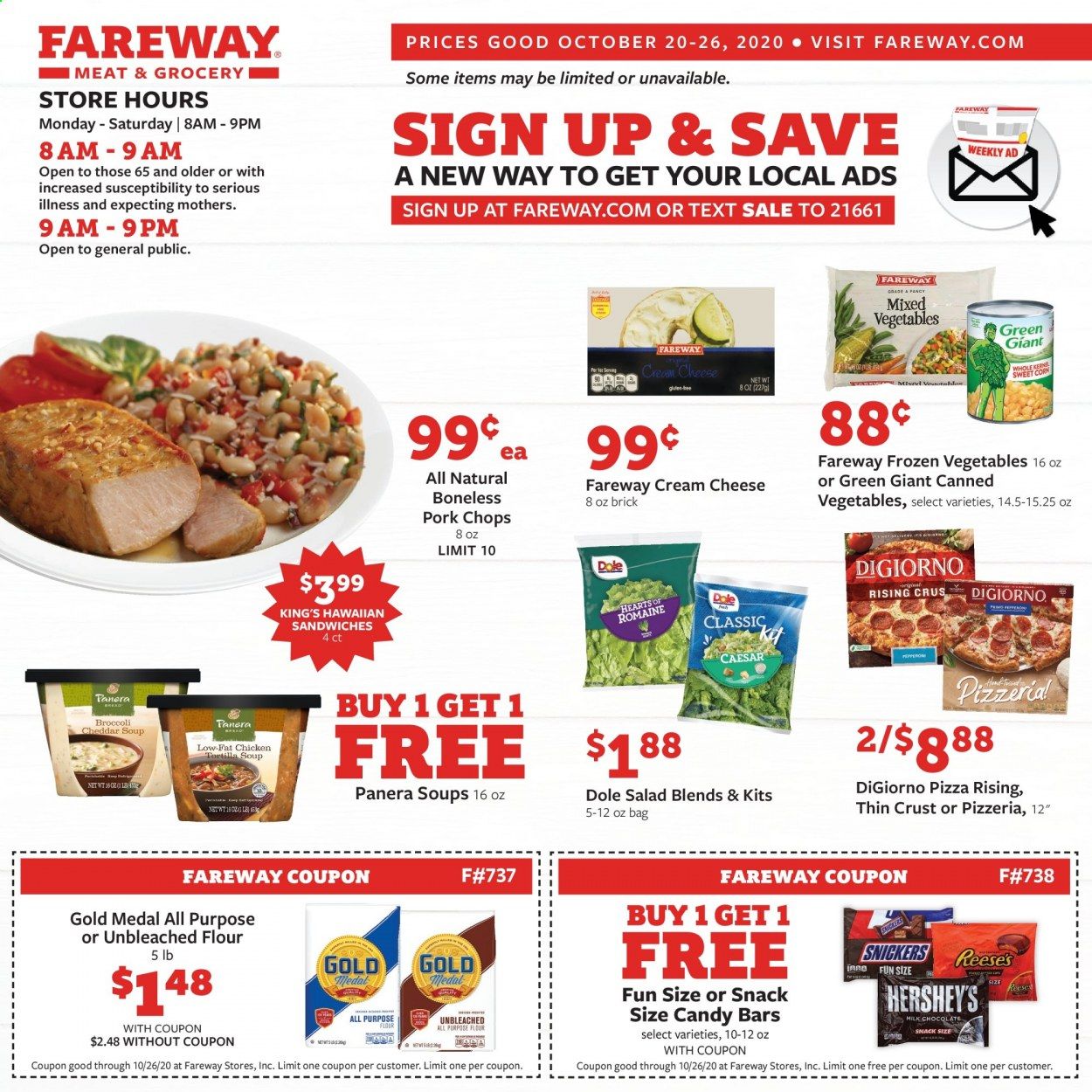 Fareway (IA, IL, MN, MO, NE, SD) Weekly Ad Flyer October 20 to October 26