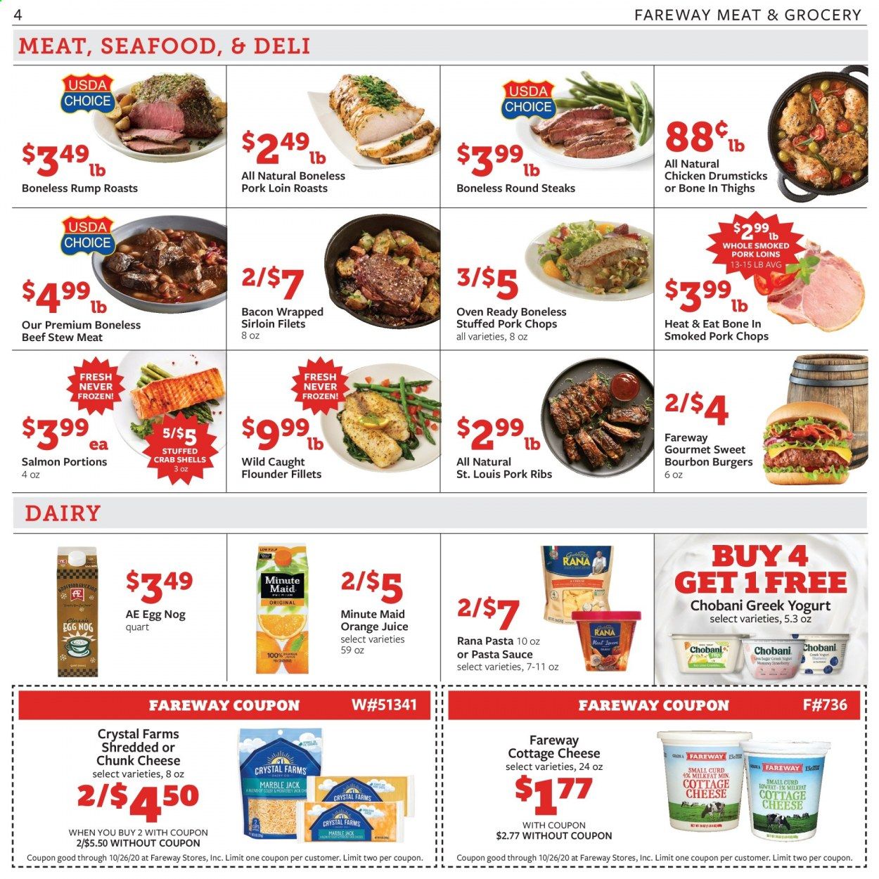 Fareway (IA, IL, MN, MO, NE, SD) Weekly Ad Flyer October 20 to October 26