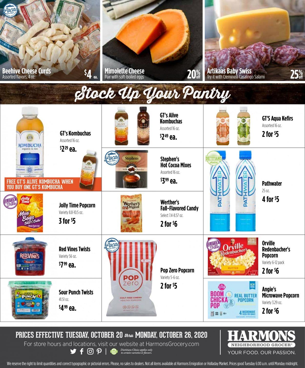 Harmons Weekly Ad Flyer October 20 to October 26
