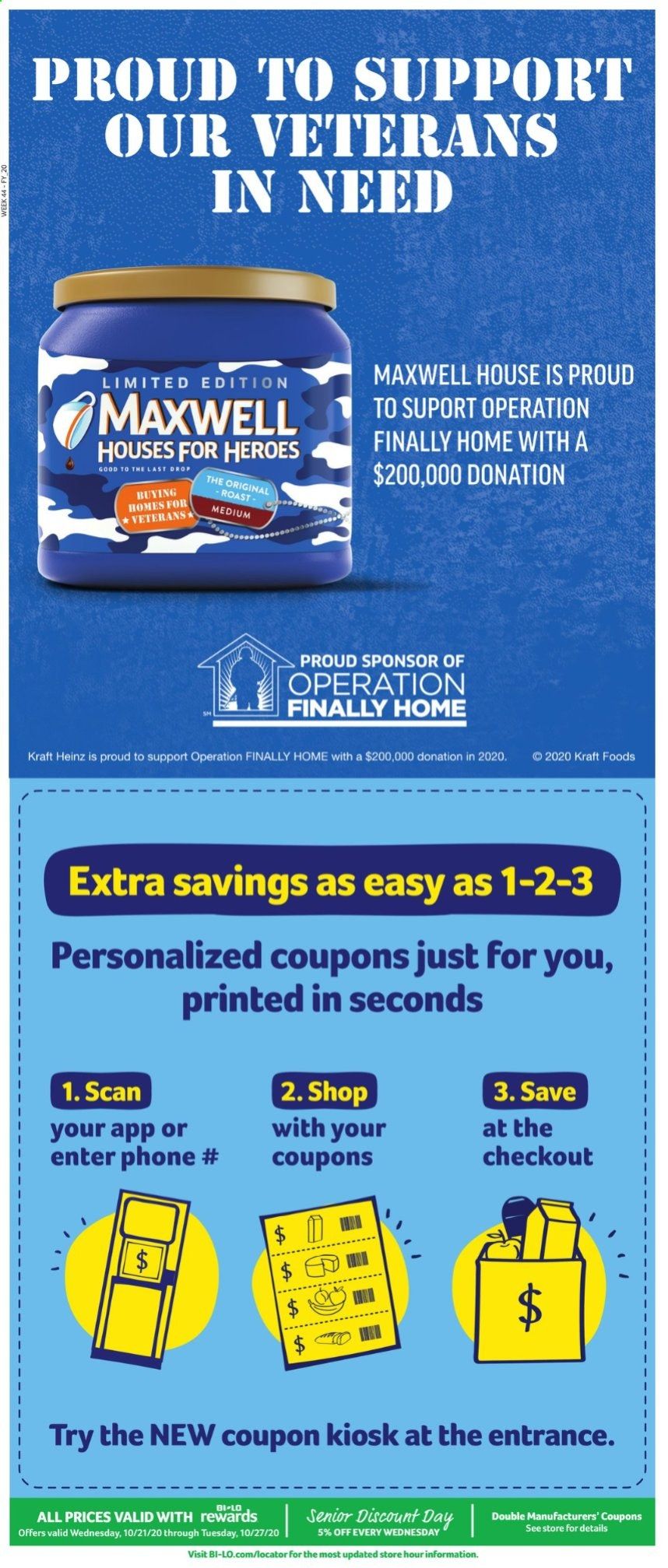 BI-LO Weekly Ad Flyer October 21 to October 27