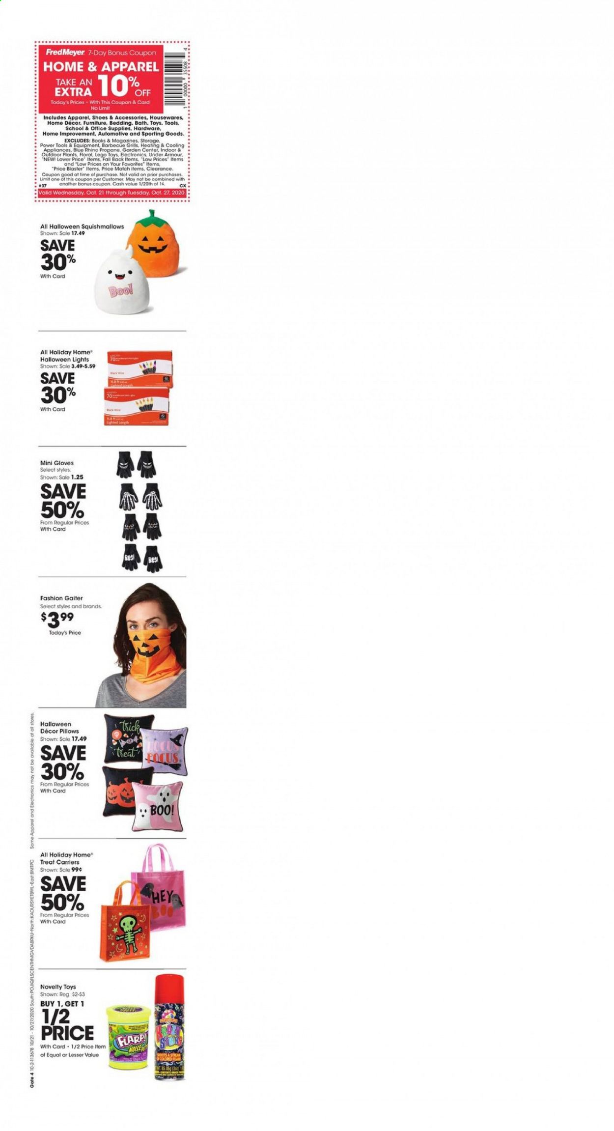 Fred Meyer (DC, DE, NJ, NY, PA, VA) Weekly Ad Flyer October 21 to October 27