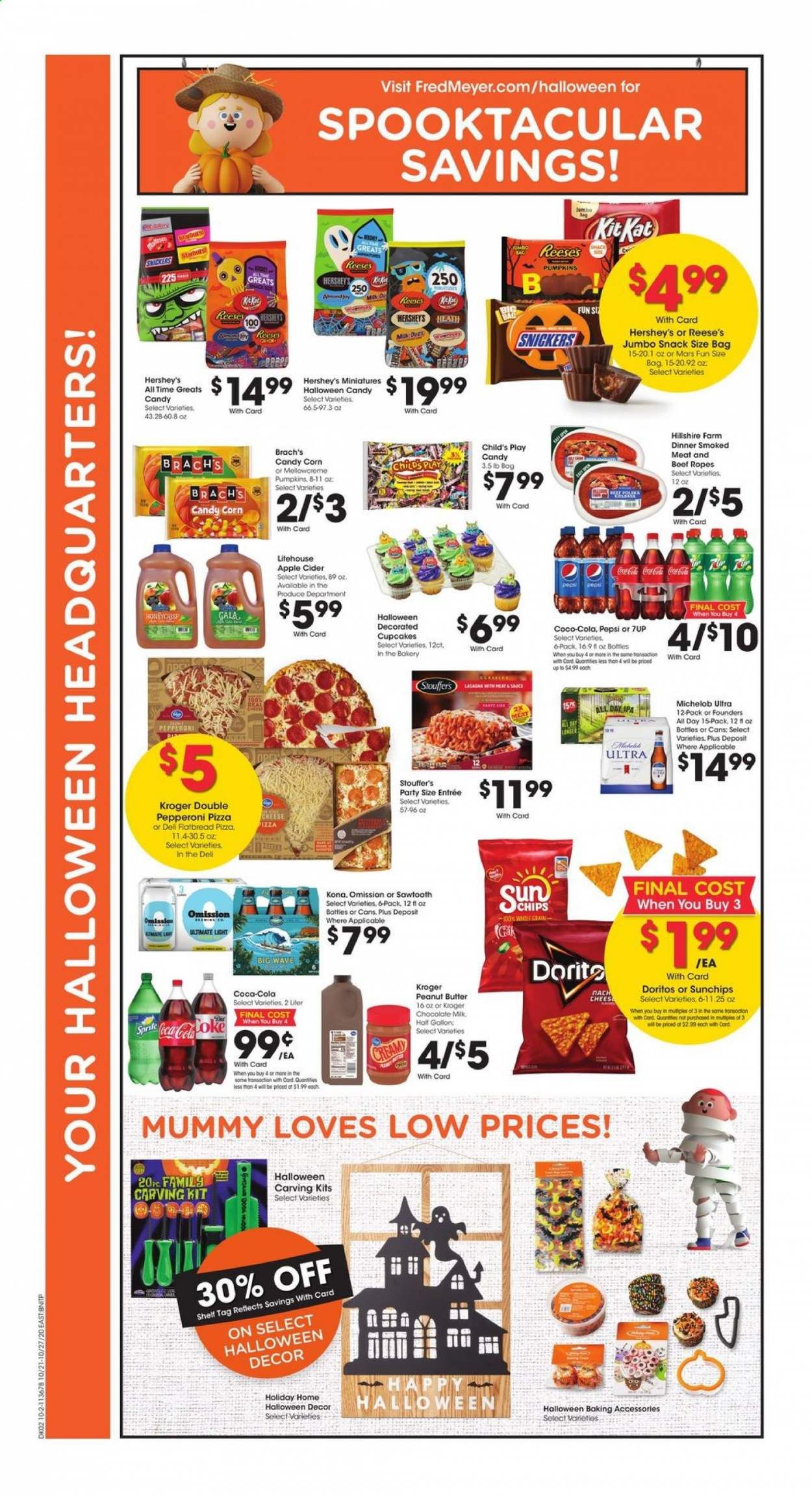 Fred Meyer (DC, DE, NJ, NY, PA, VA) Weekly Ad Flyer October 21 to October 27