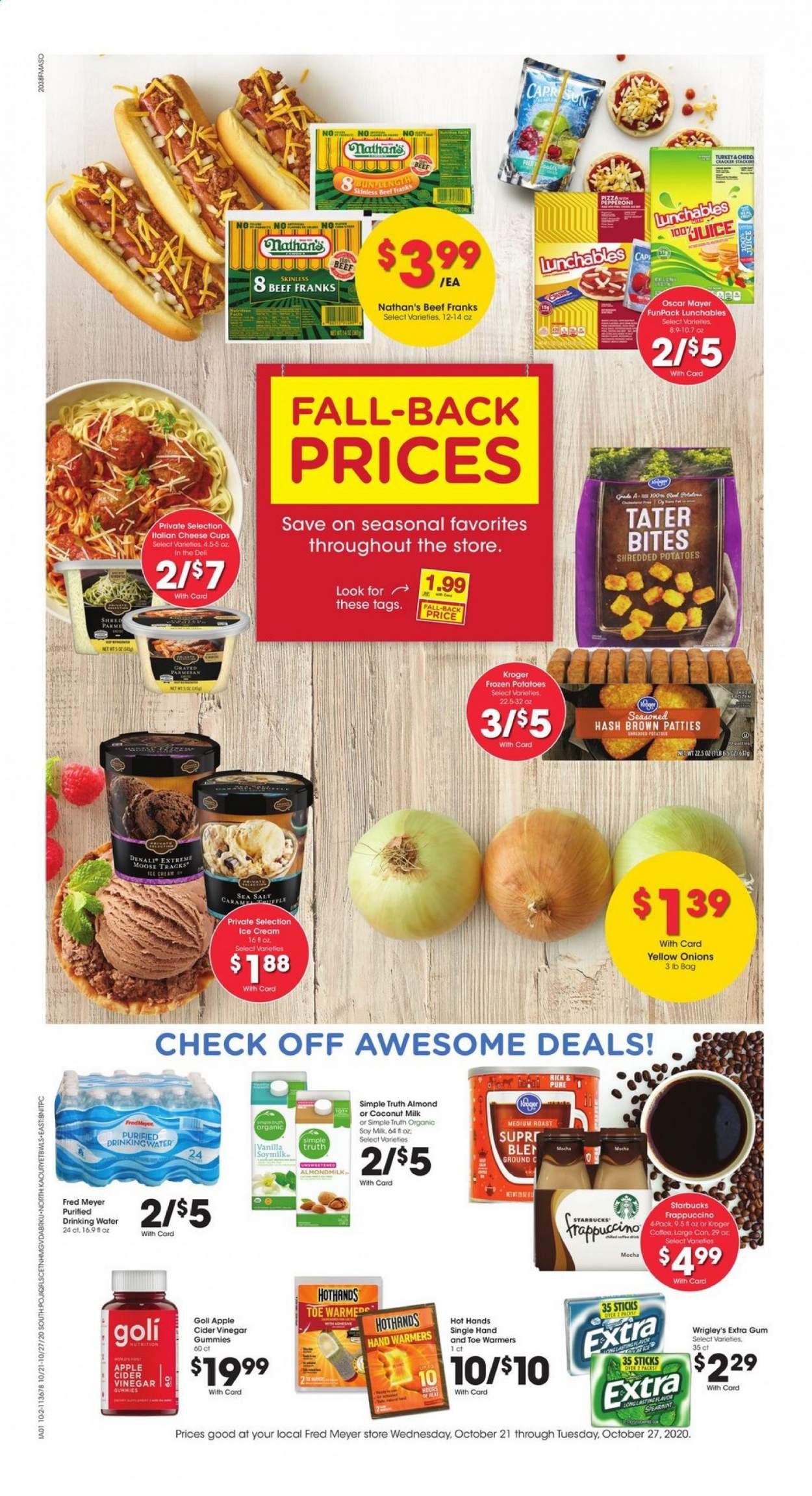 Fred Meyer (DC, DE, NJ, NY, PA, VA) Weekly Ad Flyer October 21 to October 27
