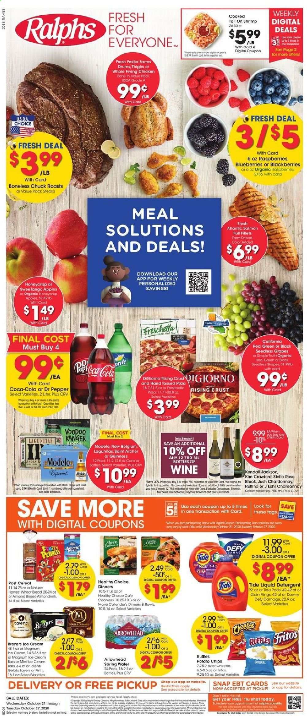 Ralphs (DC, DE, FL, GA, MD, NC, SC, VA) Weekly Ad Flyer October 21 to October 27
