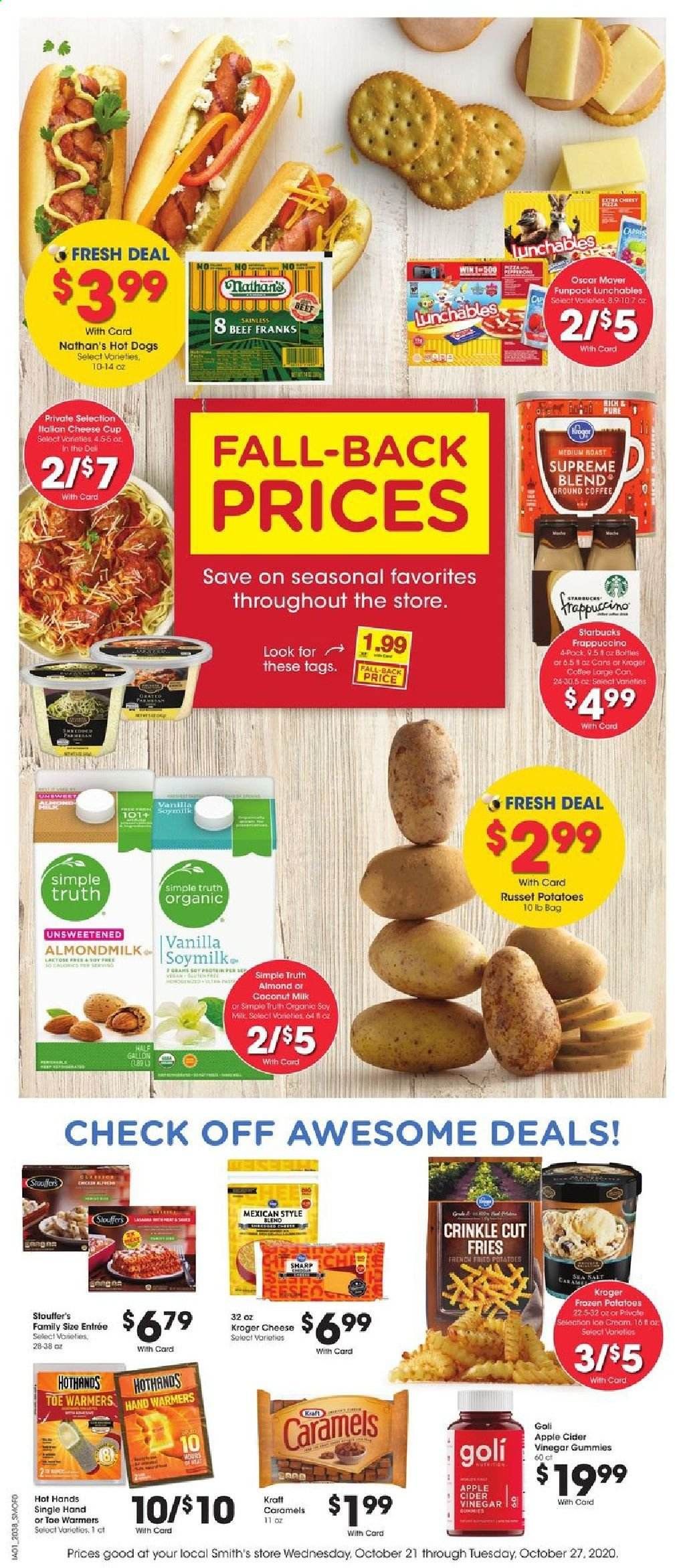 Smith's (AZ, ID, MT, NM, NV, UT, WY) Weekly Ad Flyer October 21 to October 27