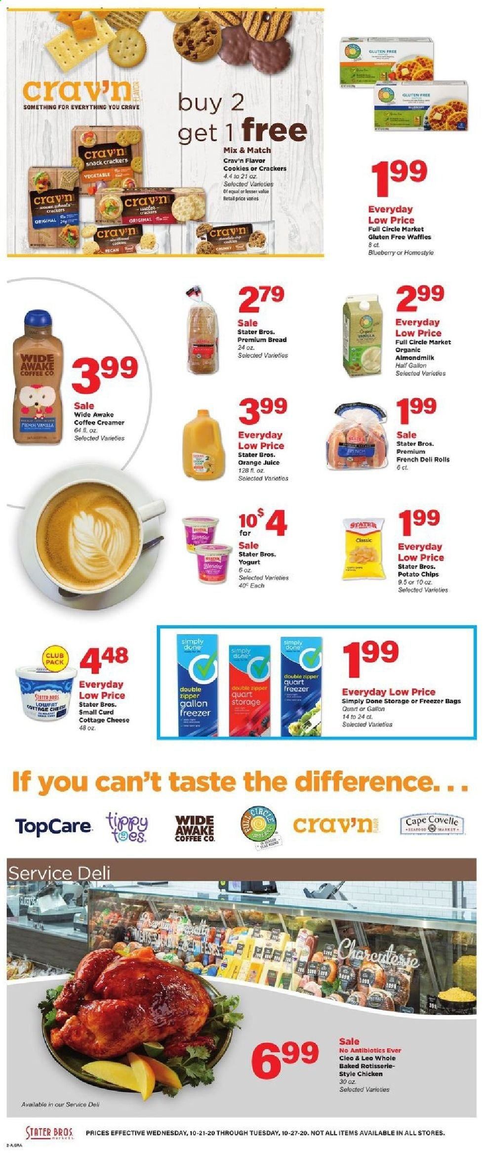 Stater Bros. Weekly Ad Flyer October 21 to October 27