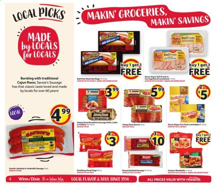 Winn Dixie (AL, FL, GA, LA, MS) Weekly Ad Flyer October 21 to October 27