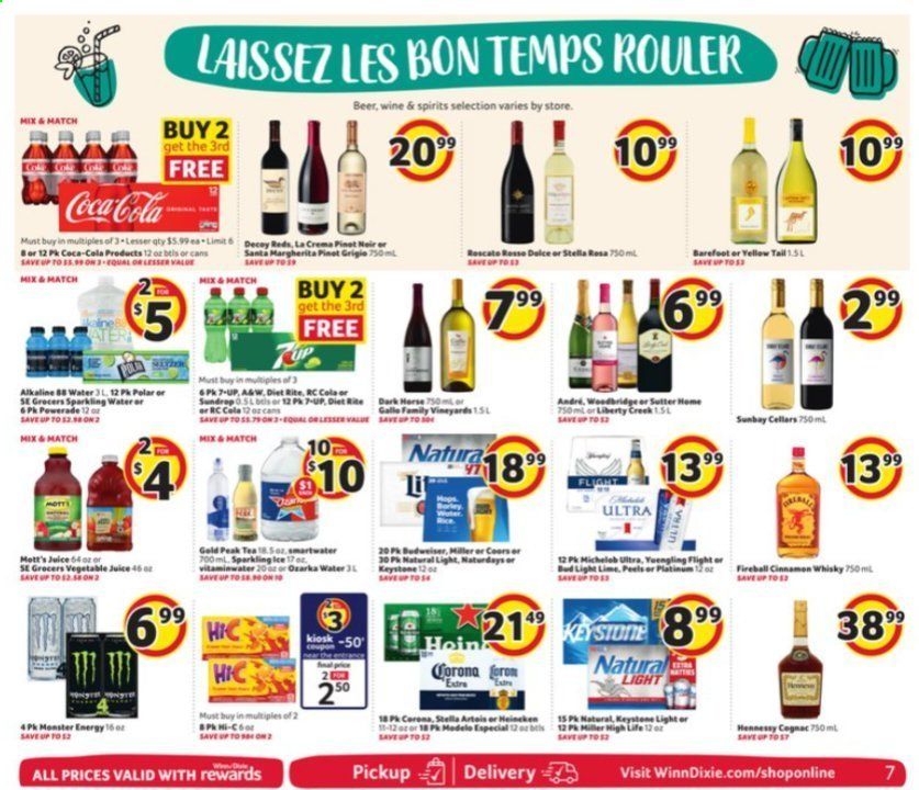 Winn Dixie (AL, FL, GA, LA, MS) Weekly Ad Flyer October 21 to October 27