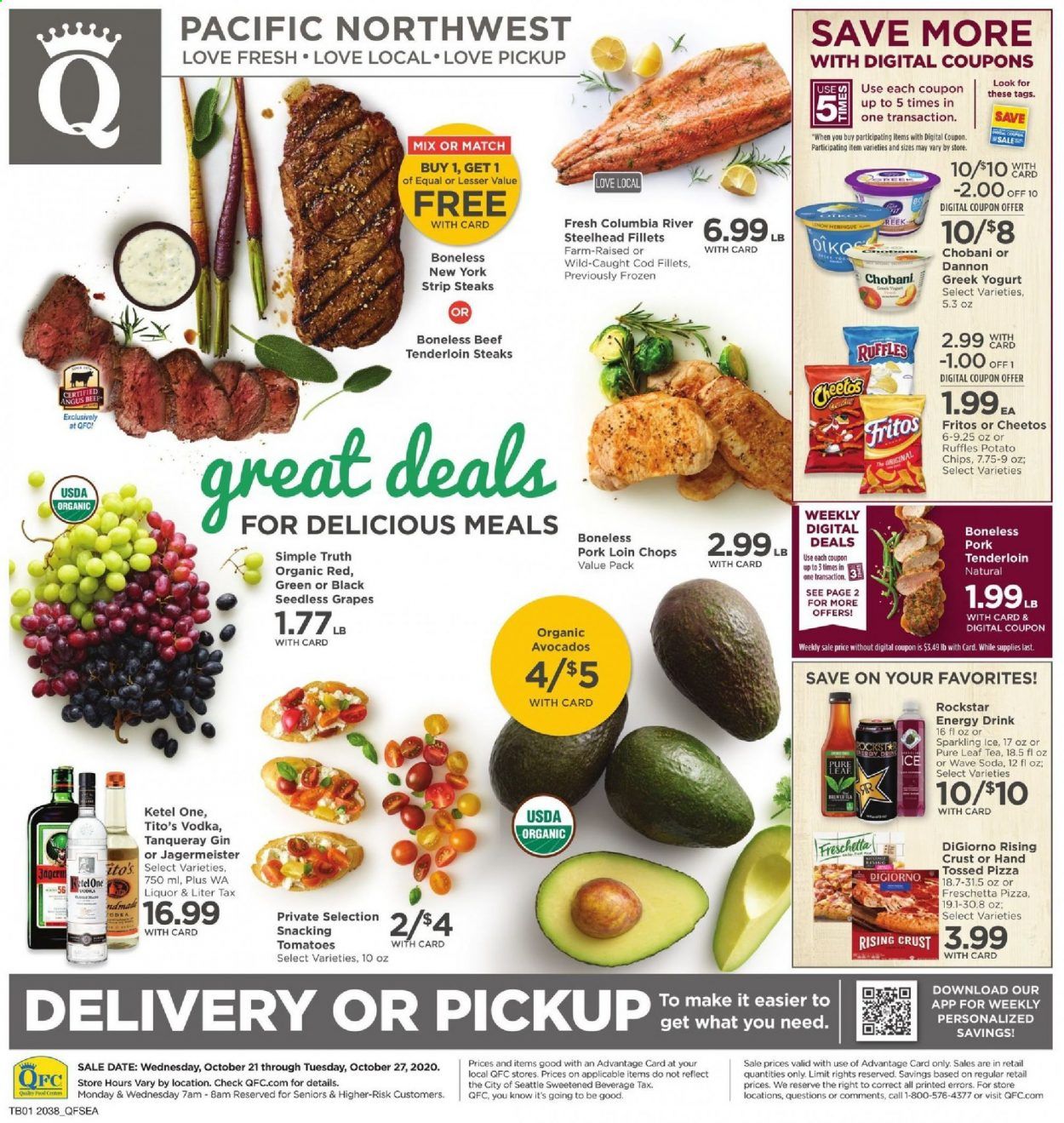 QFC Weekly Ad Flyer October 21 to October 27