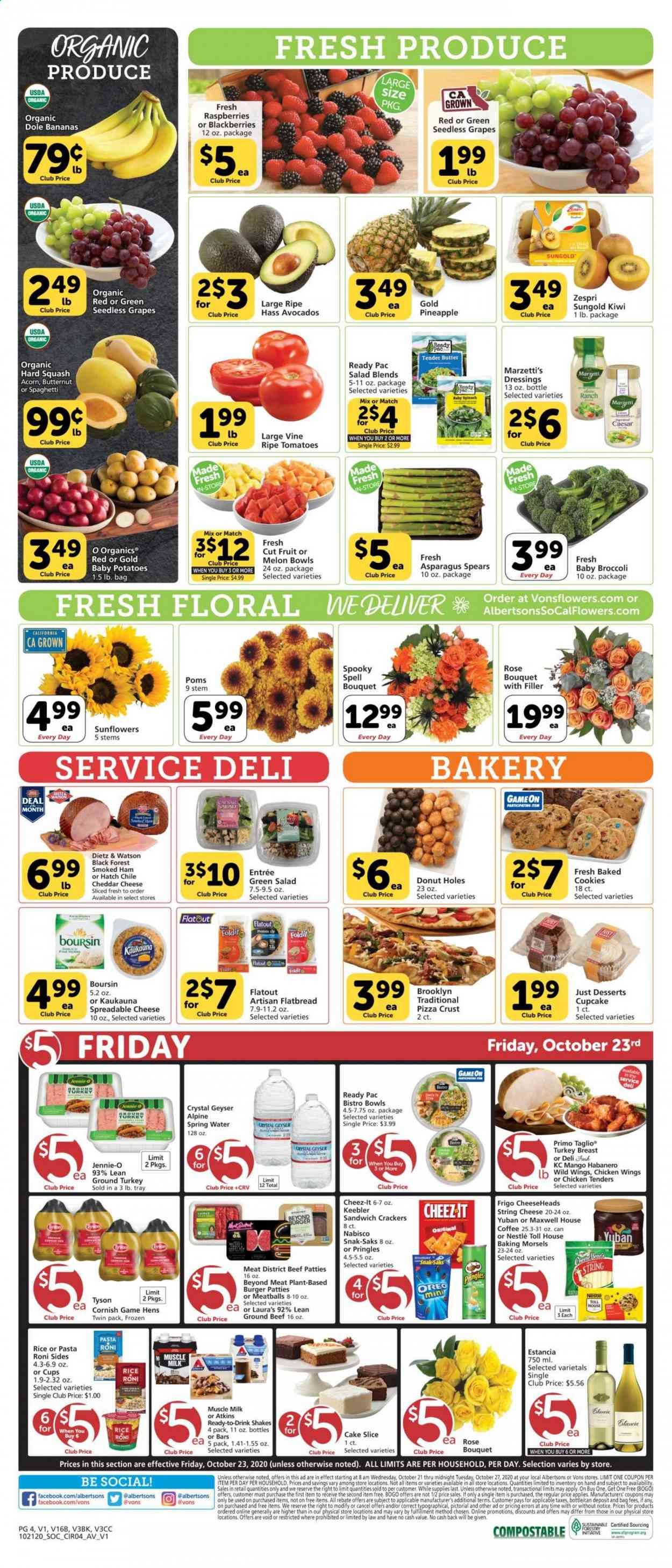 Vons (CA, NV) Weekly Ad Flyer October 21 to October 27