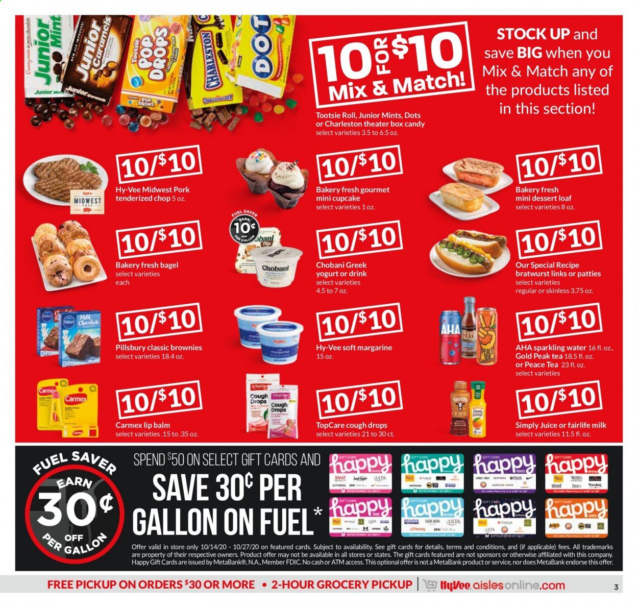 Hy-Vee (IA, IL, KS, MN, MO, NE, SD, WI) Weekly Ad Flyer October 21 to October 27