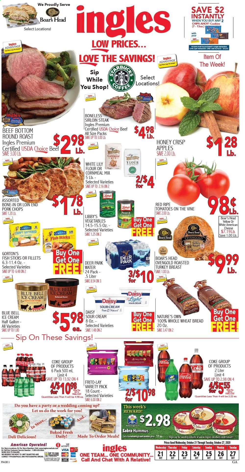 Ingles Weekly Ad Flyer October 21 to October 27