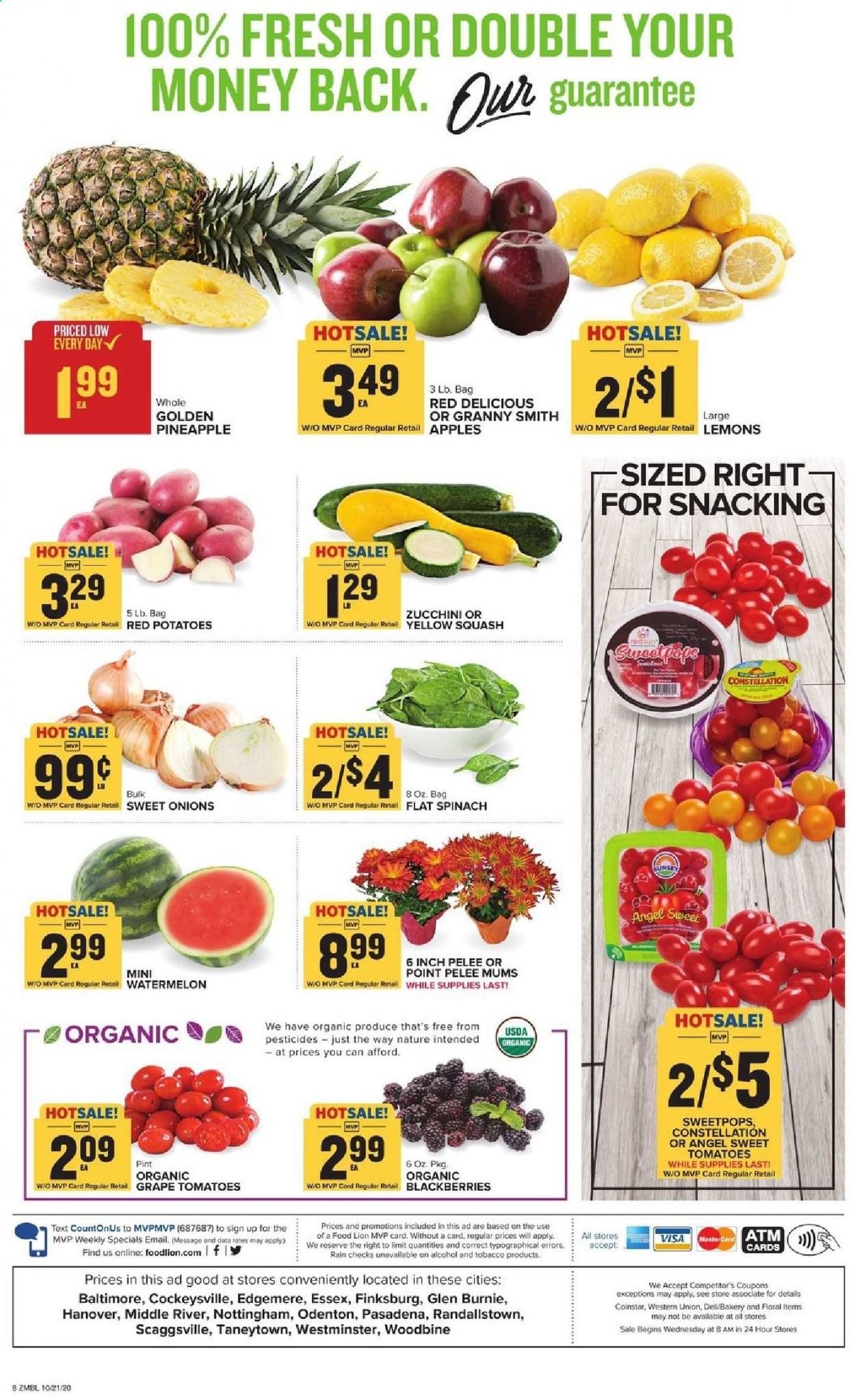 Food Lion (MD) Weekly Ad Flyer October 21 to October 27
