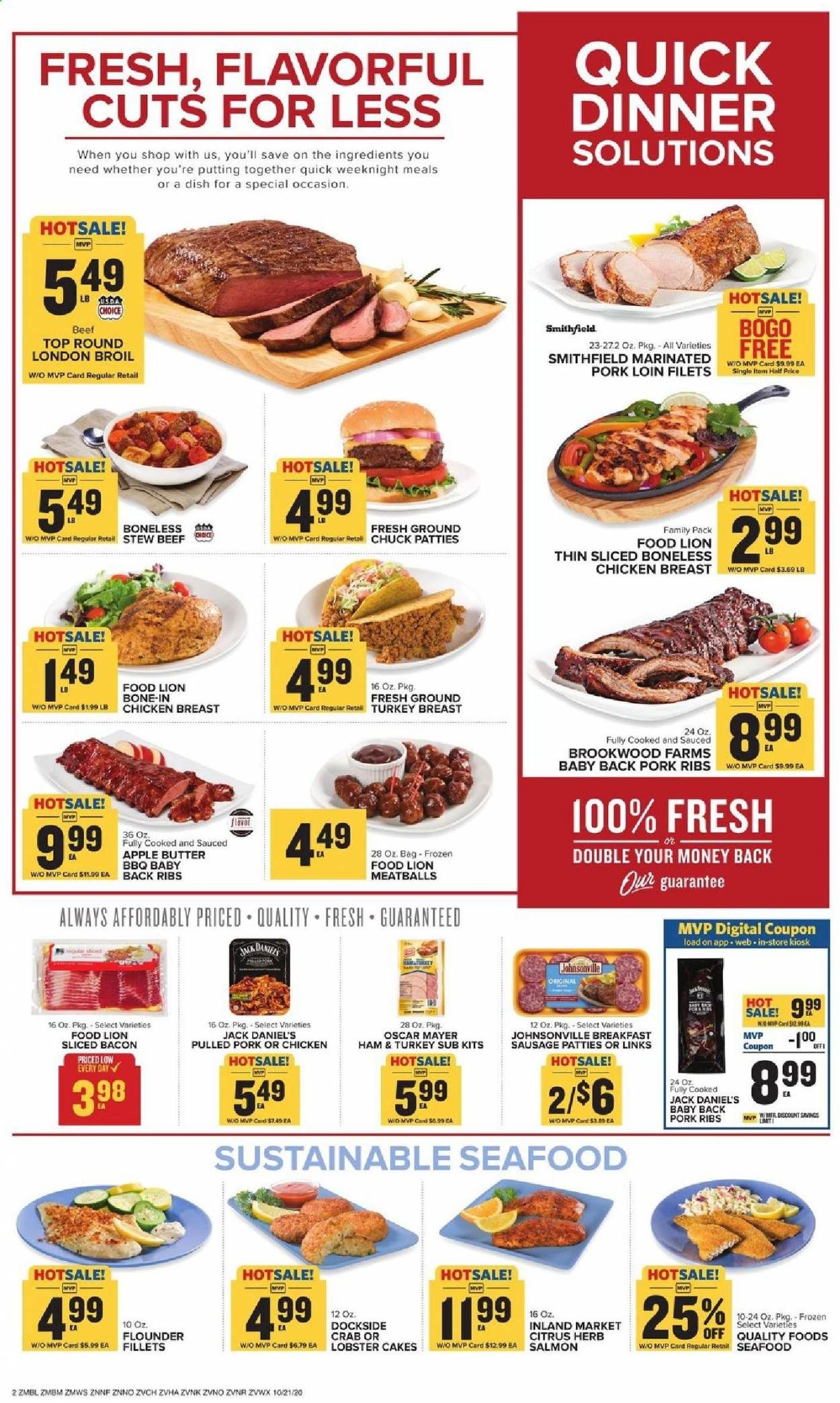 Food Lion (MD) Weekly Ad Flyer October 21 to October 27