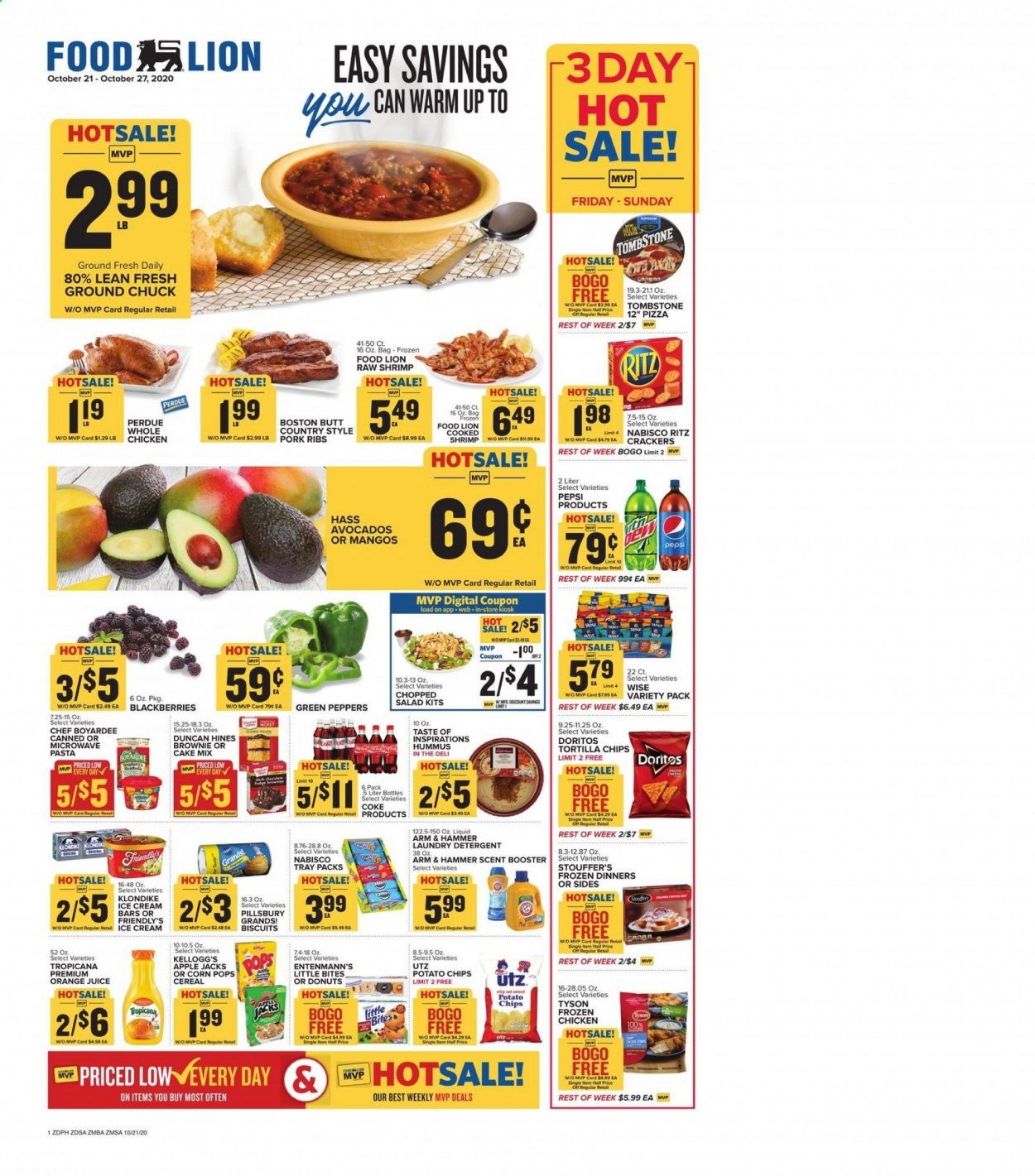 Food Lion (DE) Weekly Ad Flyer October 21 to October 27