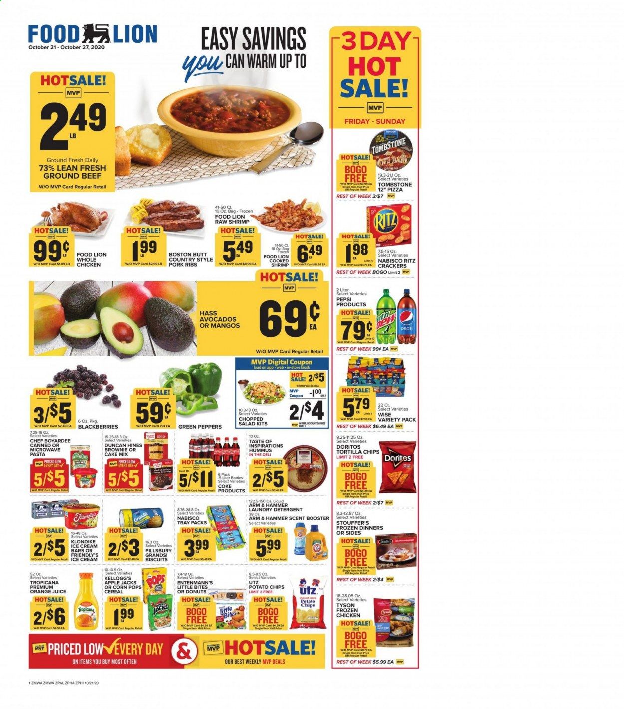 Food Lion (PA) Weekly Ad Flyer October 21 to October 27