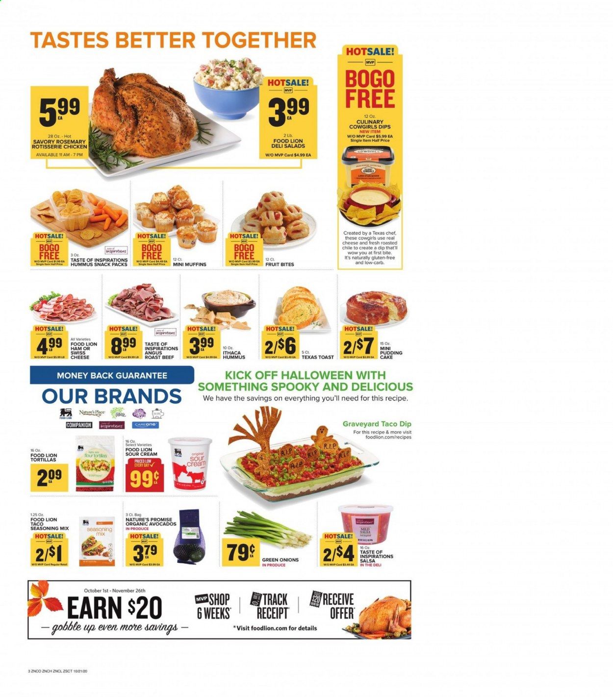 Food Lion (NC) Weekly Ad Flyer October 21 to October 27