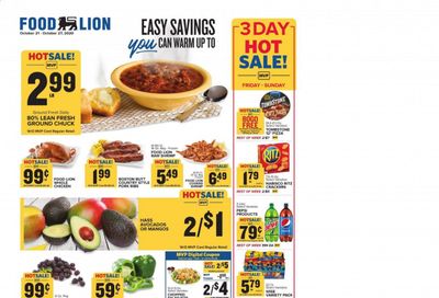 Food Lion (GA) Weekly Ad Flyer October 21 to October 27