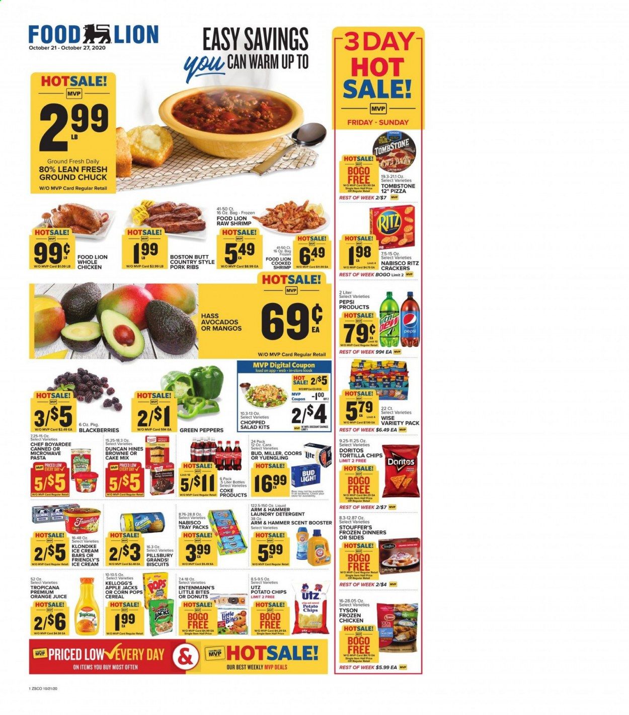 Food Lion (SC) Weekly Ad Flyer October 21 to October 27