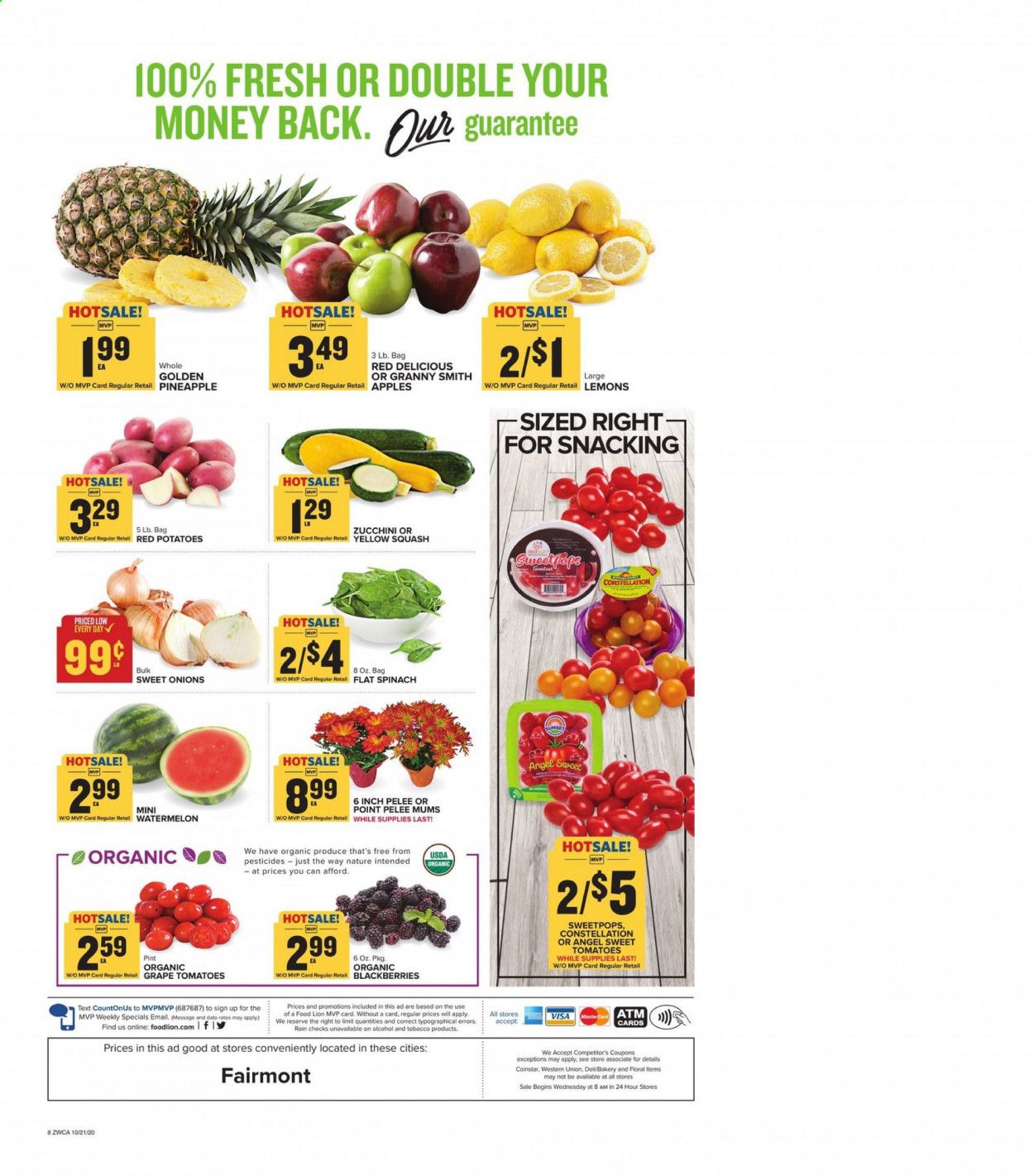 Food Lion (WV) Weekly Ad Flyer October 21 to October 27