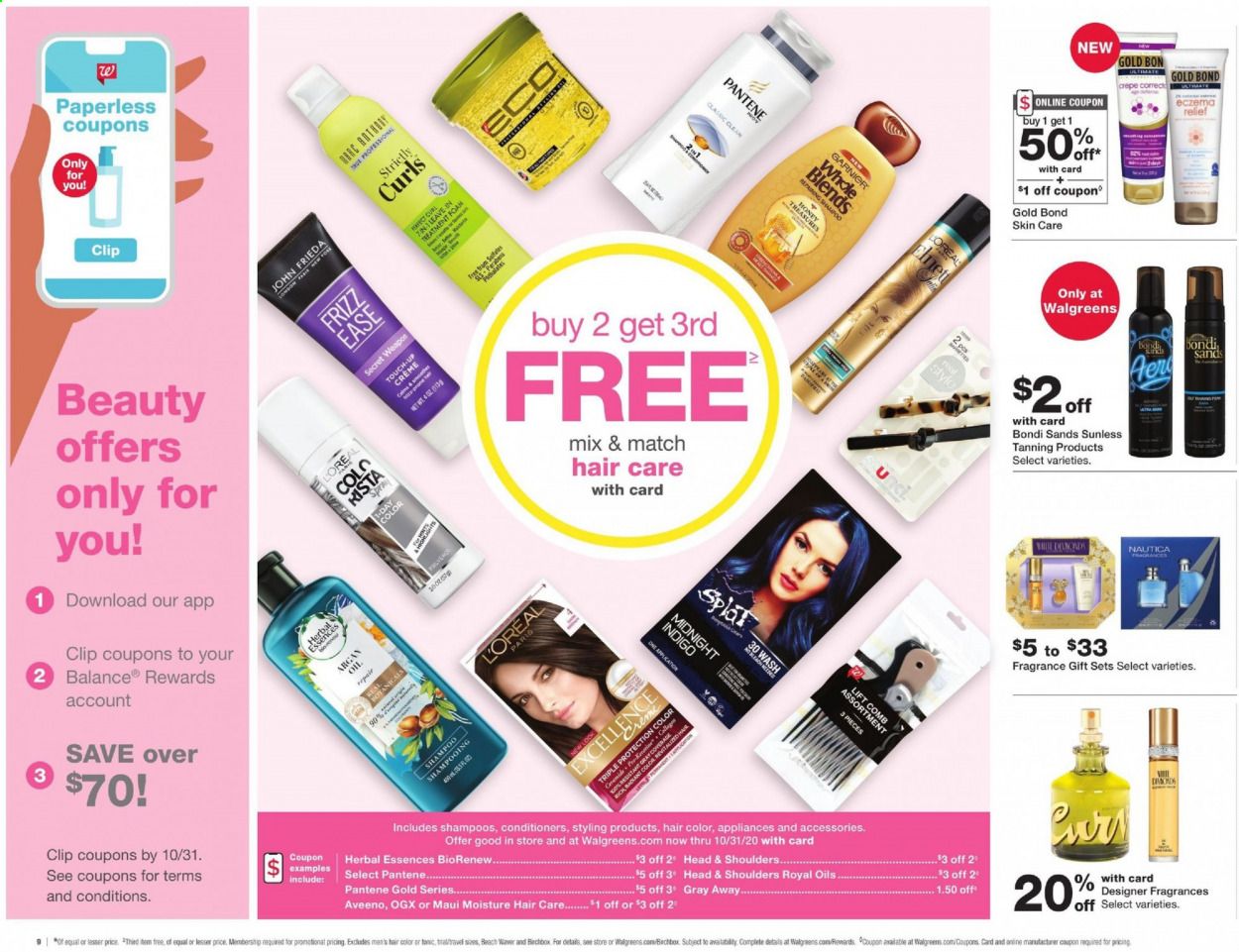 Walgreens Weekly Ad Flyer October 25 to October 31