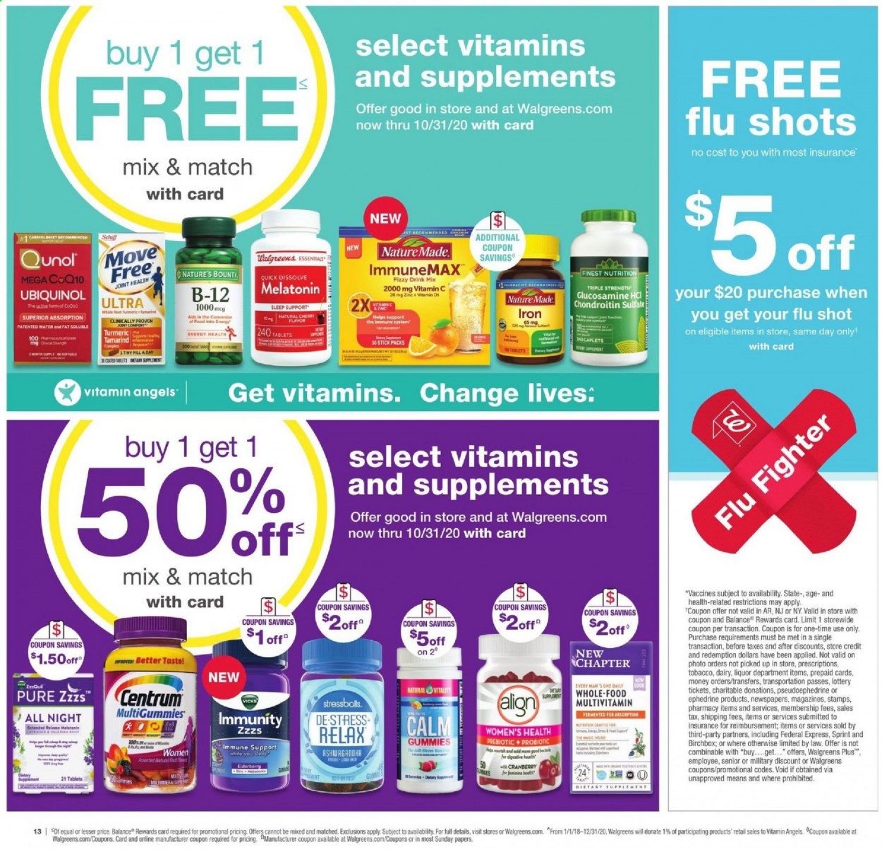 Walgreens Weekly Ad Flyer October 25 to October 31