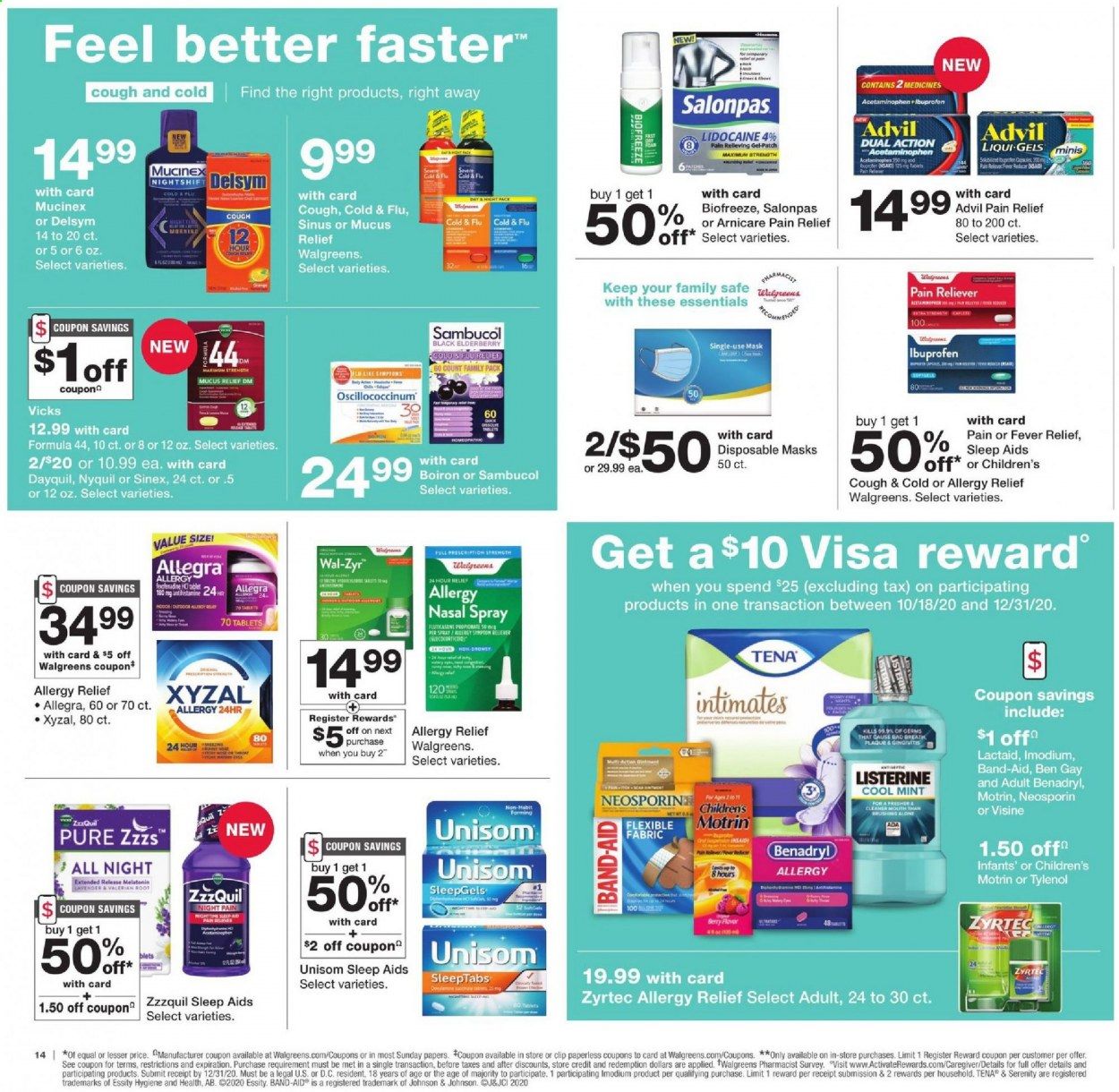 Walgreens Weekly Ad Flyer October 25 to October 31