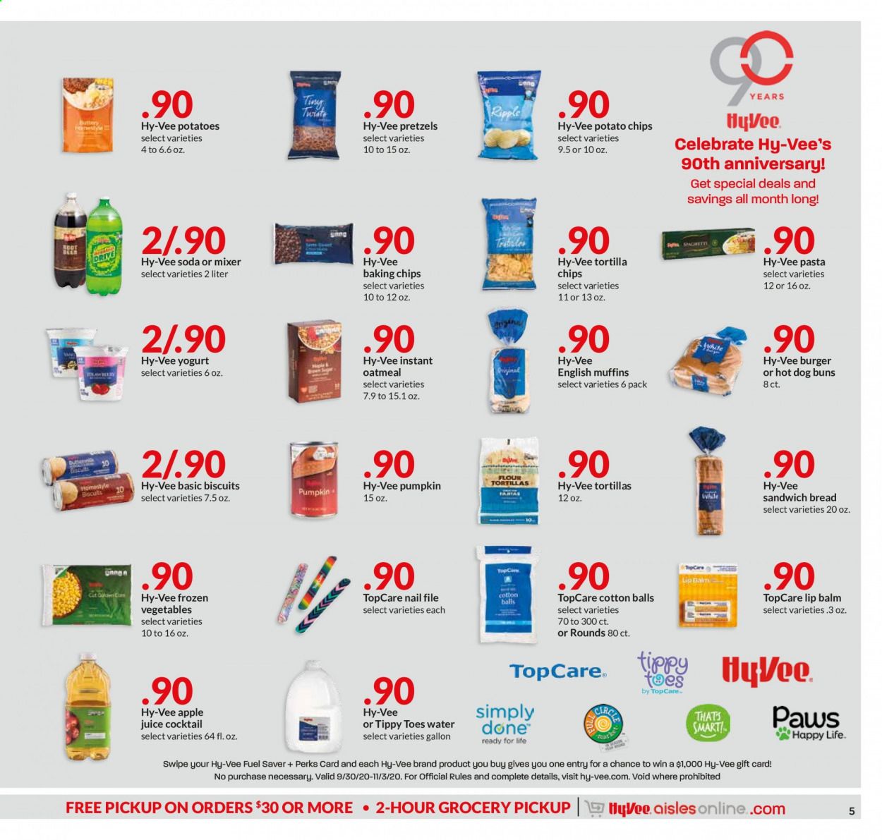 Hy-Vee (IA, IL, KS, MO) Weekly Ad Flyer October 21 to October 27