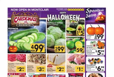 Cardenas (CA, NV) Weekly Ad Flyer October 21 to October 27