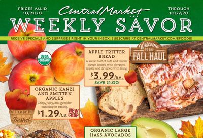 Central Market (TX) Weekly Ad Flyer October 21 to October 27