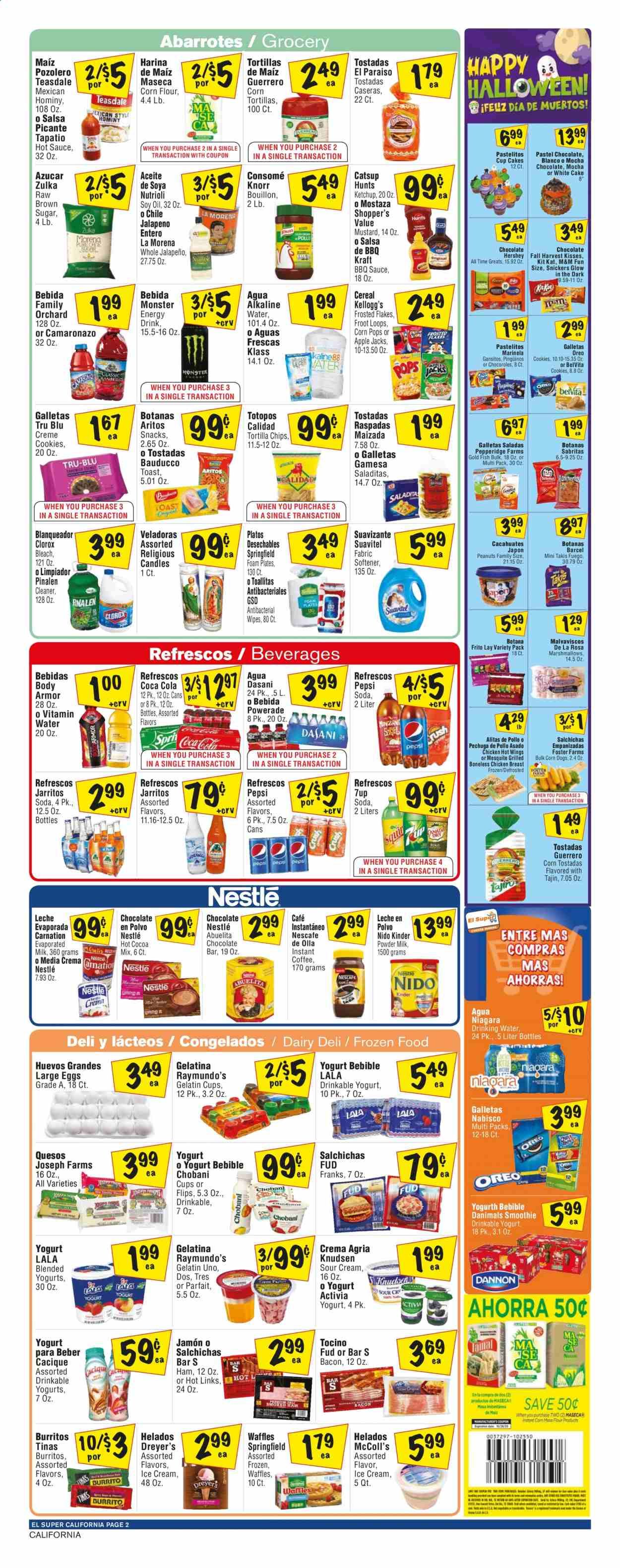 El Super (AZ, CA, NM, NV, TX) Weekly Ad Flyer October 21 to October 27