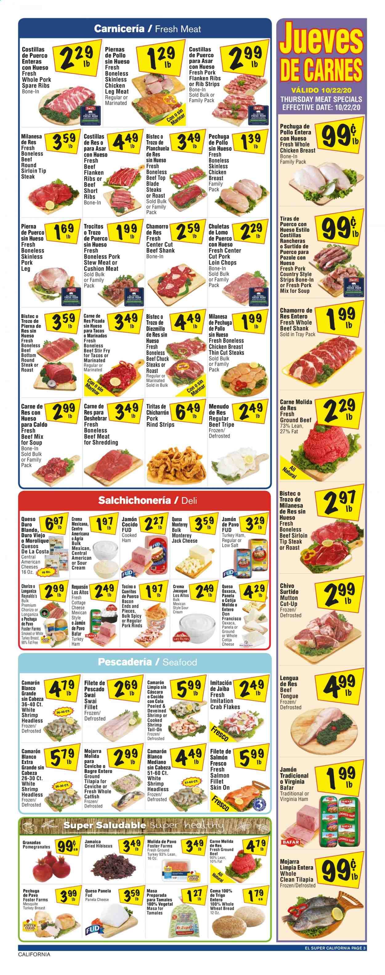 El Super (AZ, CA, NM, NV, TX) Weekly Ad Flyer October 21 to October 27