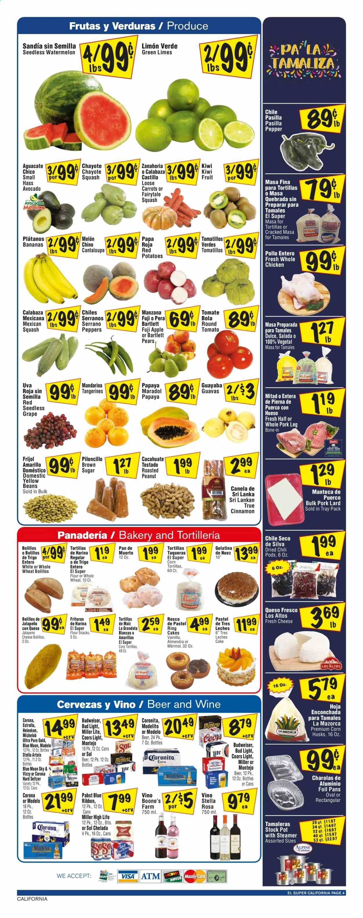El Super (AZ, CA, NM, NV, TX) Weekly Ad Flyer October 21 to October 27