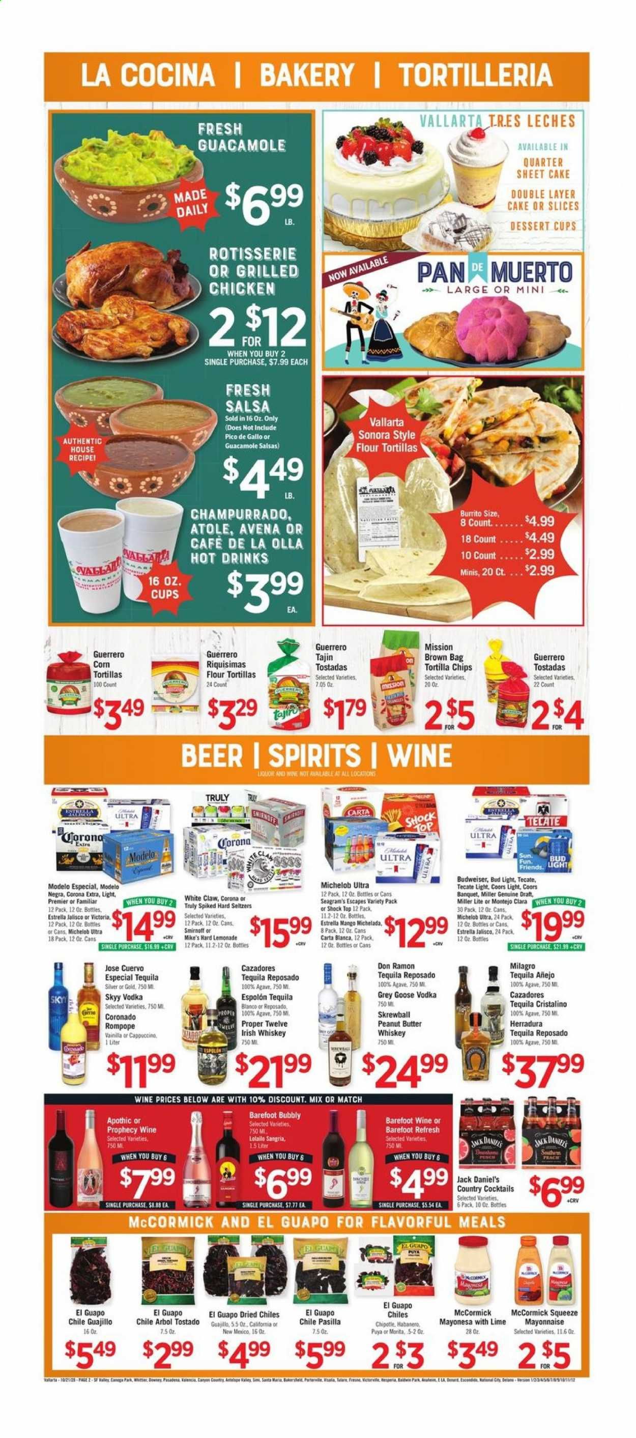 Vallarta (CA) Weekly Ad Flyer October 21 to October 27