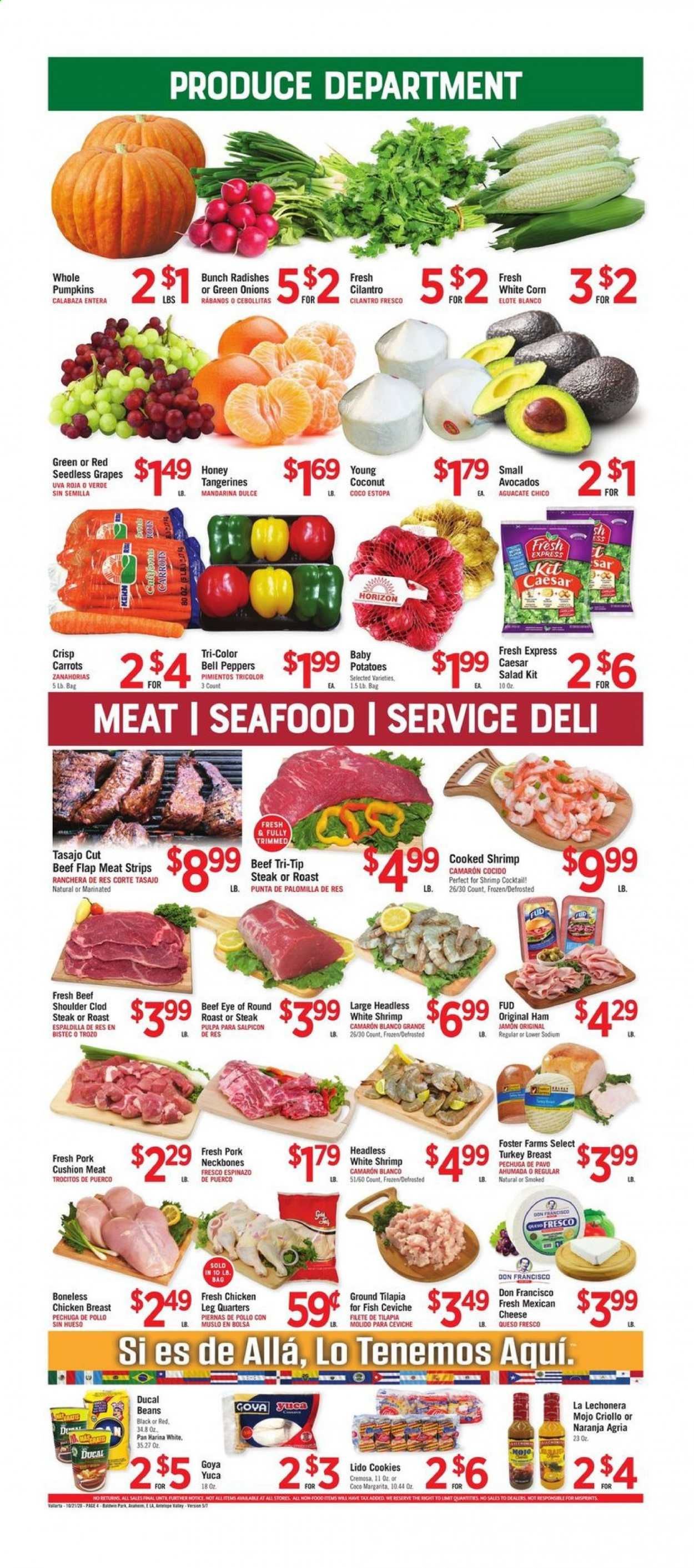 Vallarta (CA) Weekly Ad Flyer October 21 to October 27