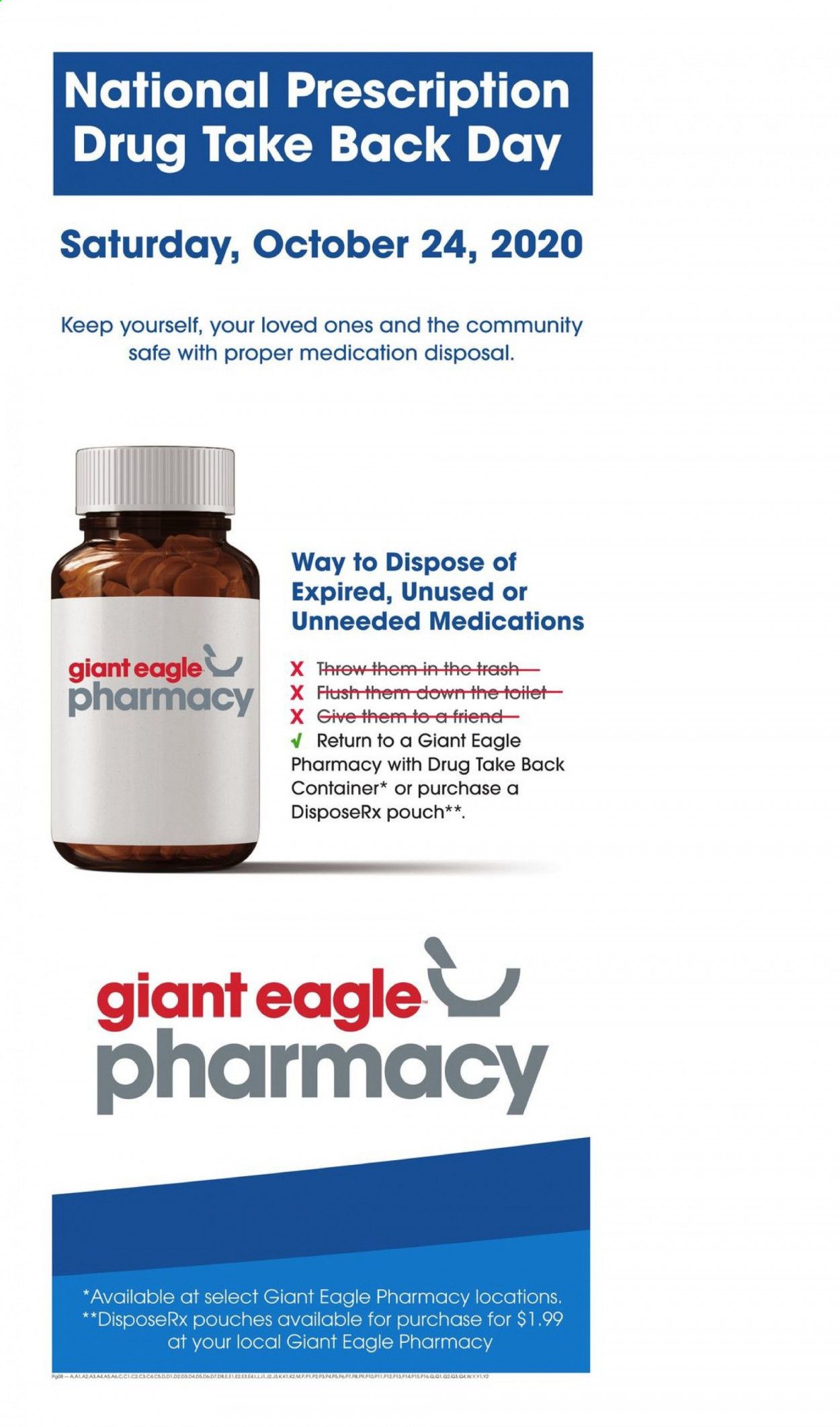 Giant Eagle (IN, MD, OH, PA, WV) Weekly Ad Flyer October 22 to October 28