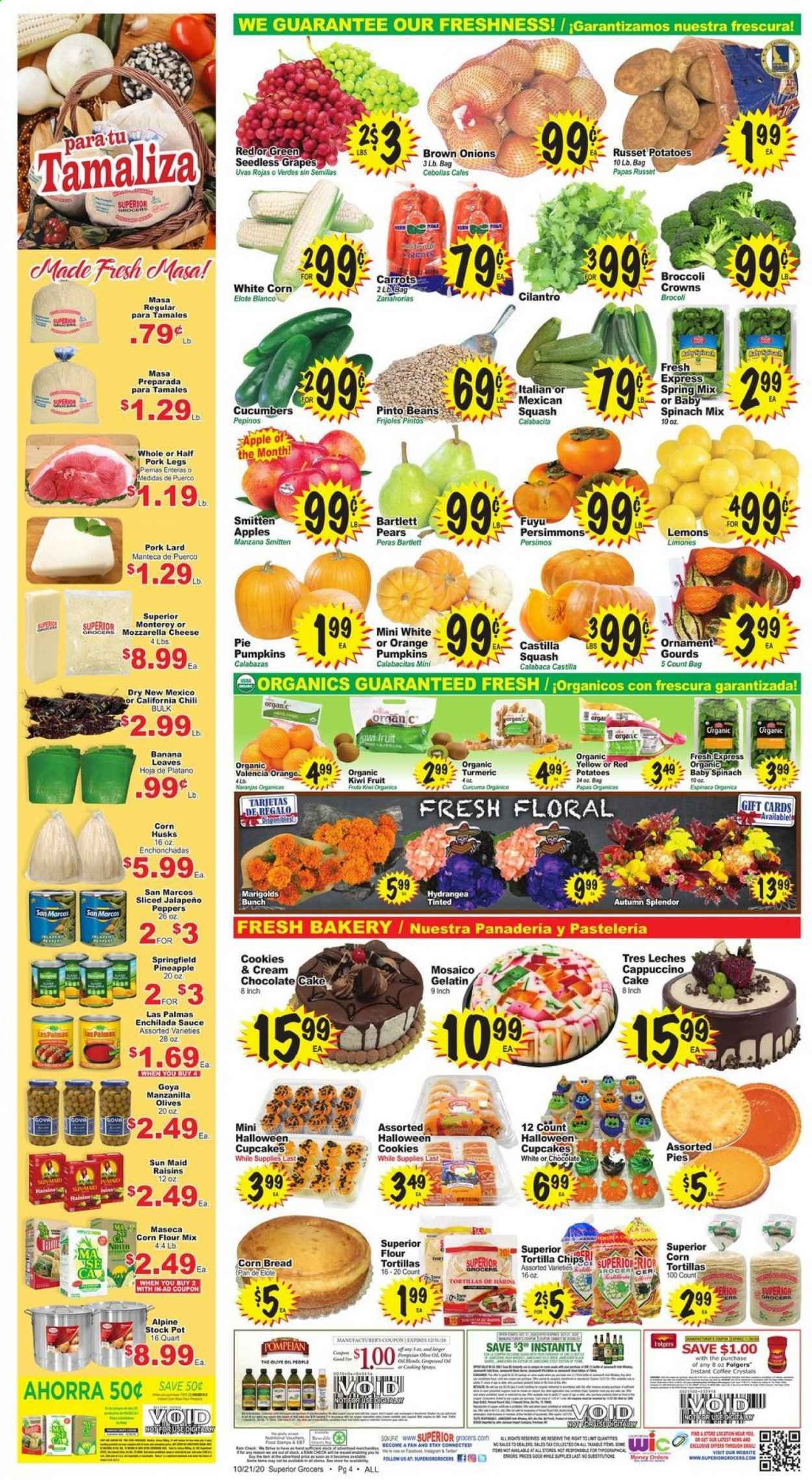 Superior Grocers Weekly Ad Flyer October 21 to October 27