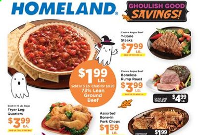 Homeland (OK, TX) Weekly Ad Flyer October 21 to October 27
