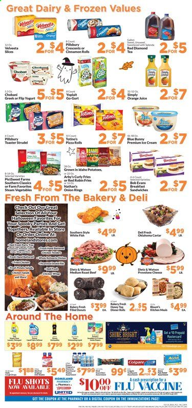 Homeland (OK, TX) Weekly Ad Flyer October 21 to October 27